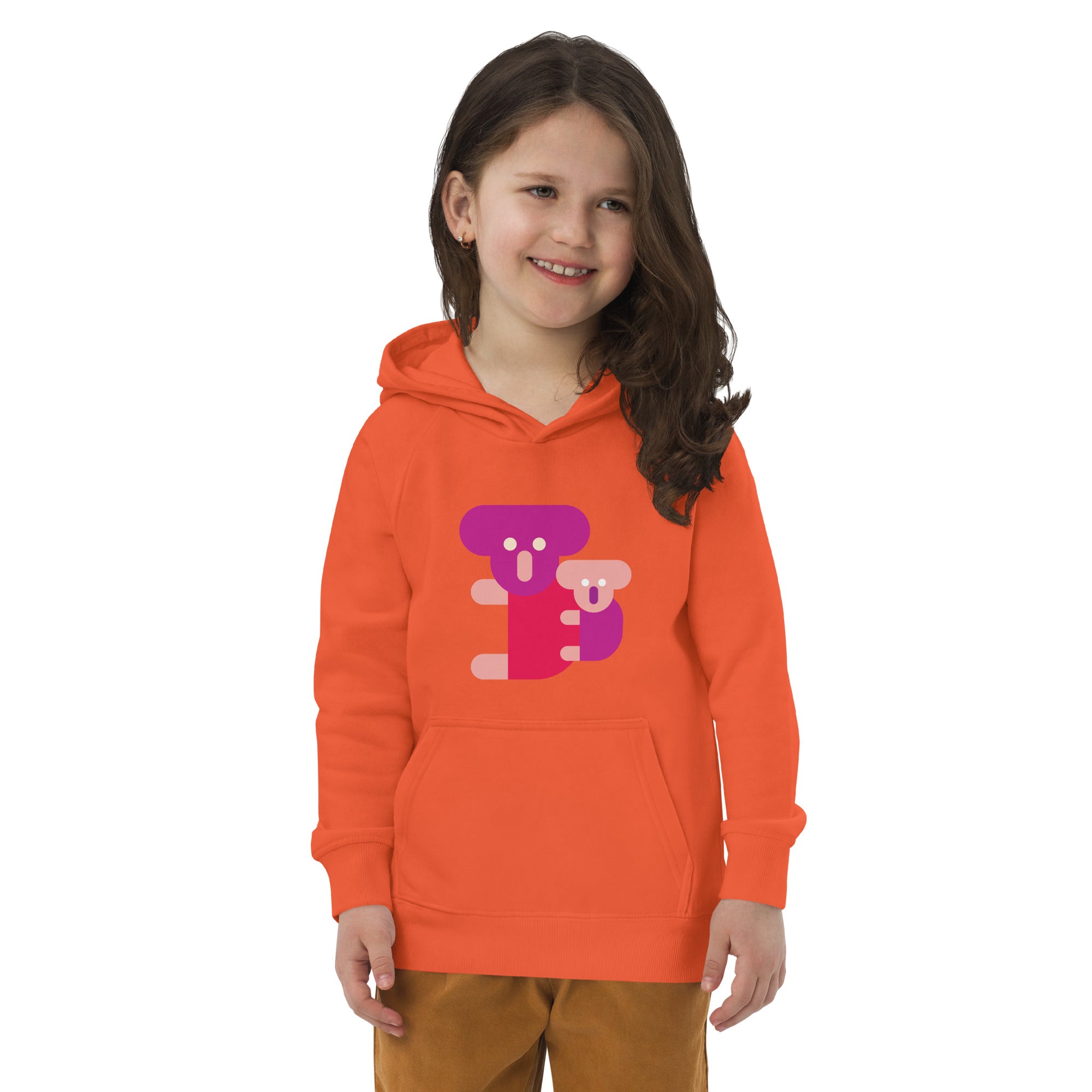 Kids eco hoodie-Panda