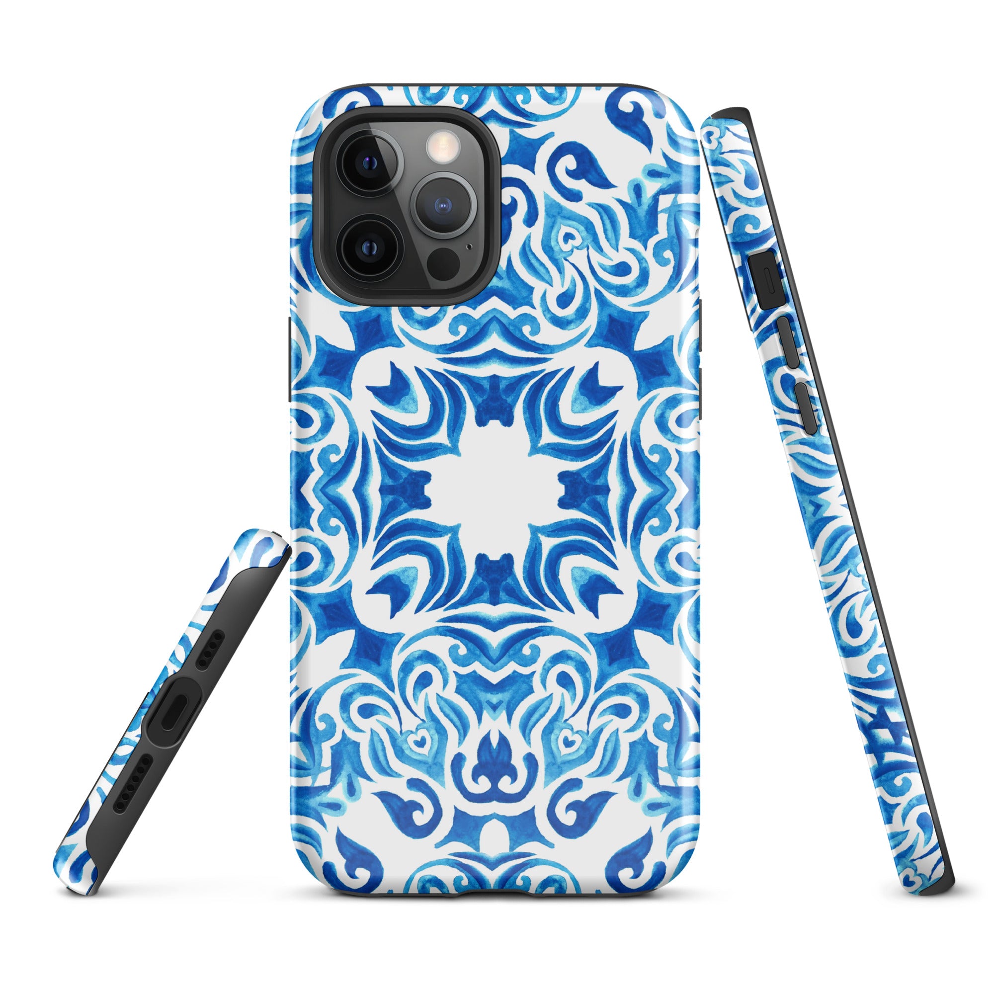 Tough Case for iPhone®- Majolica Pattern IV