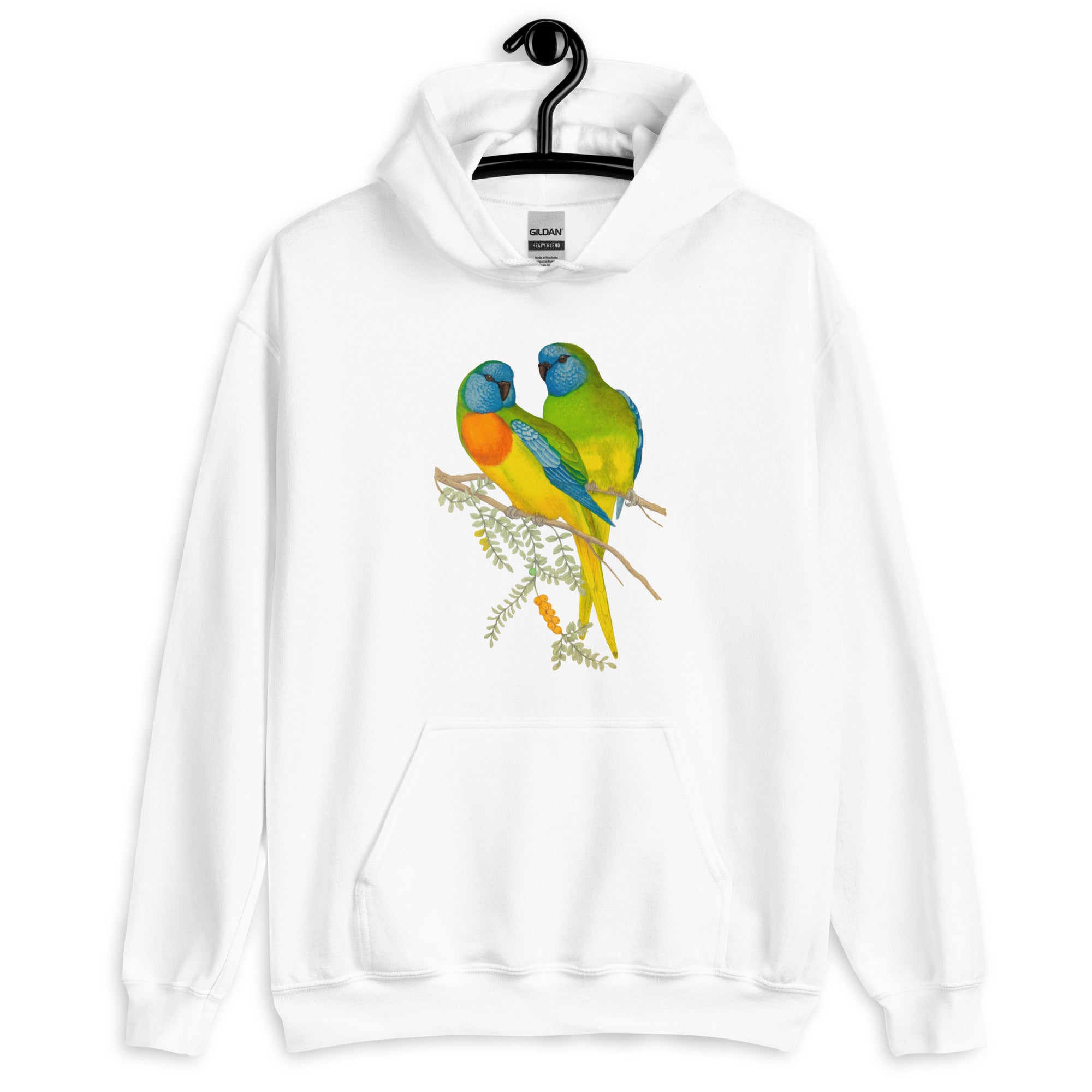 Unisex Hoodie-Splendid Parrakeet