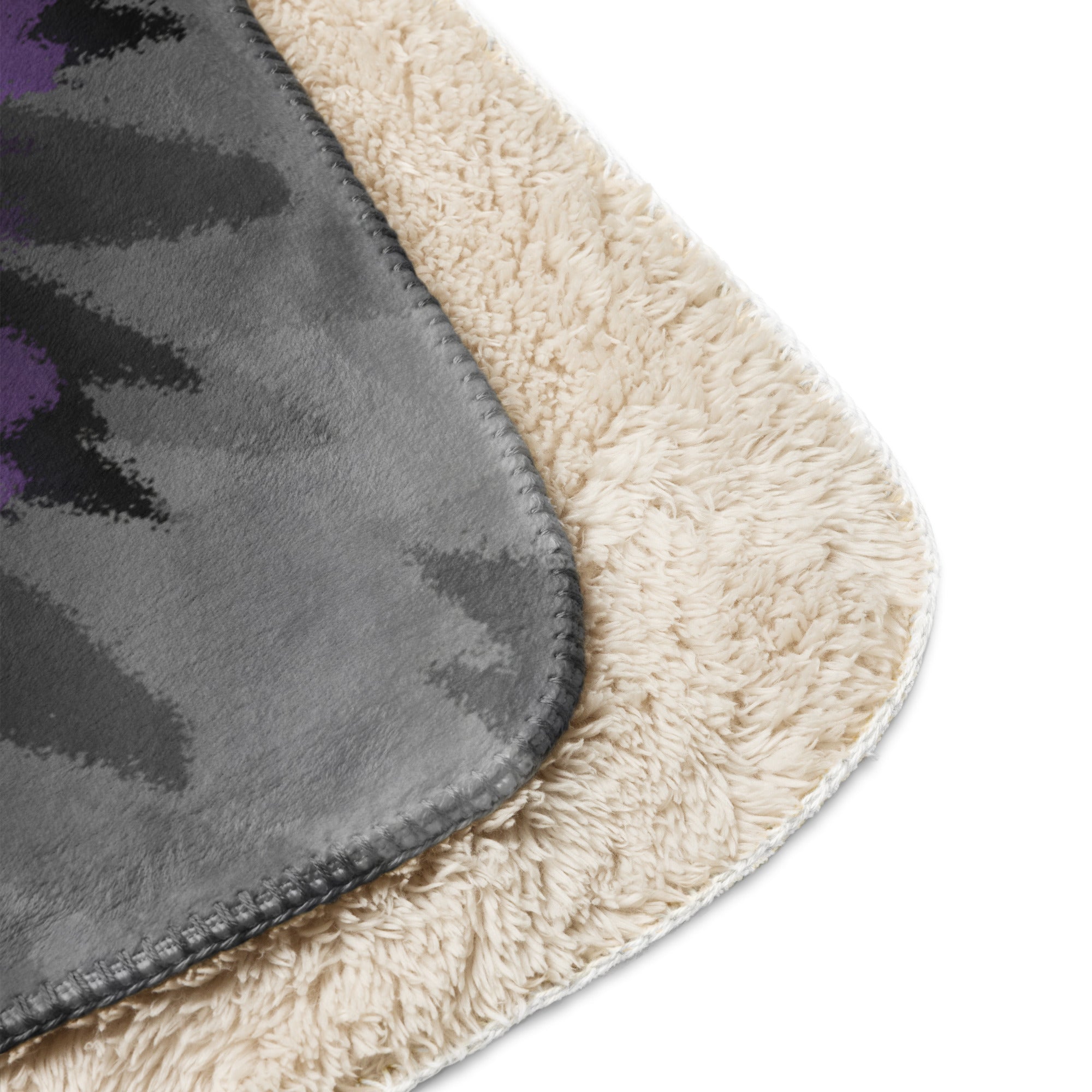 Sherpa blanket- Tie Dye Spiral-Nonbinary