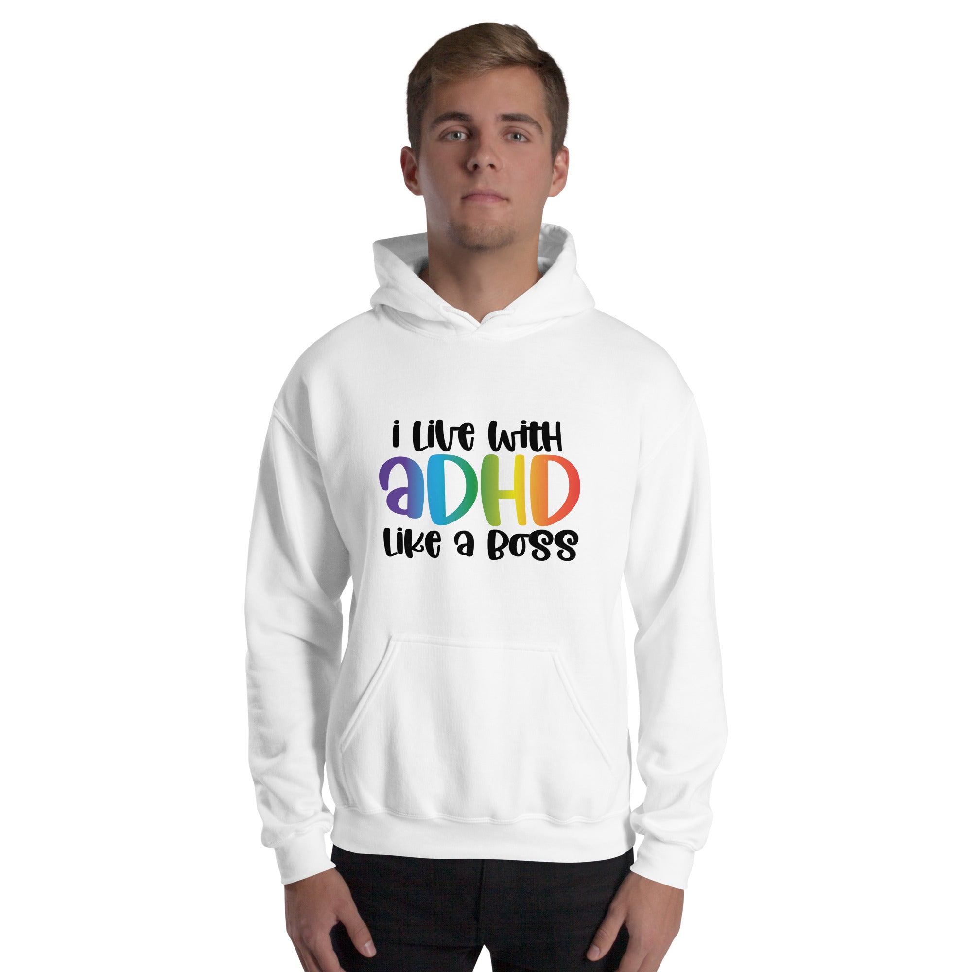 Unisex Hoodie- ADHD- Like A Boss