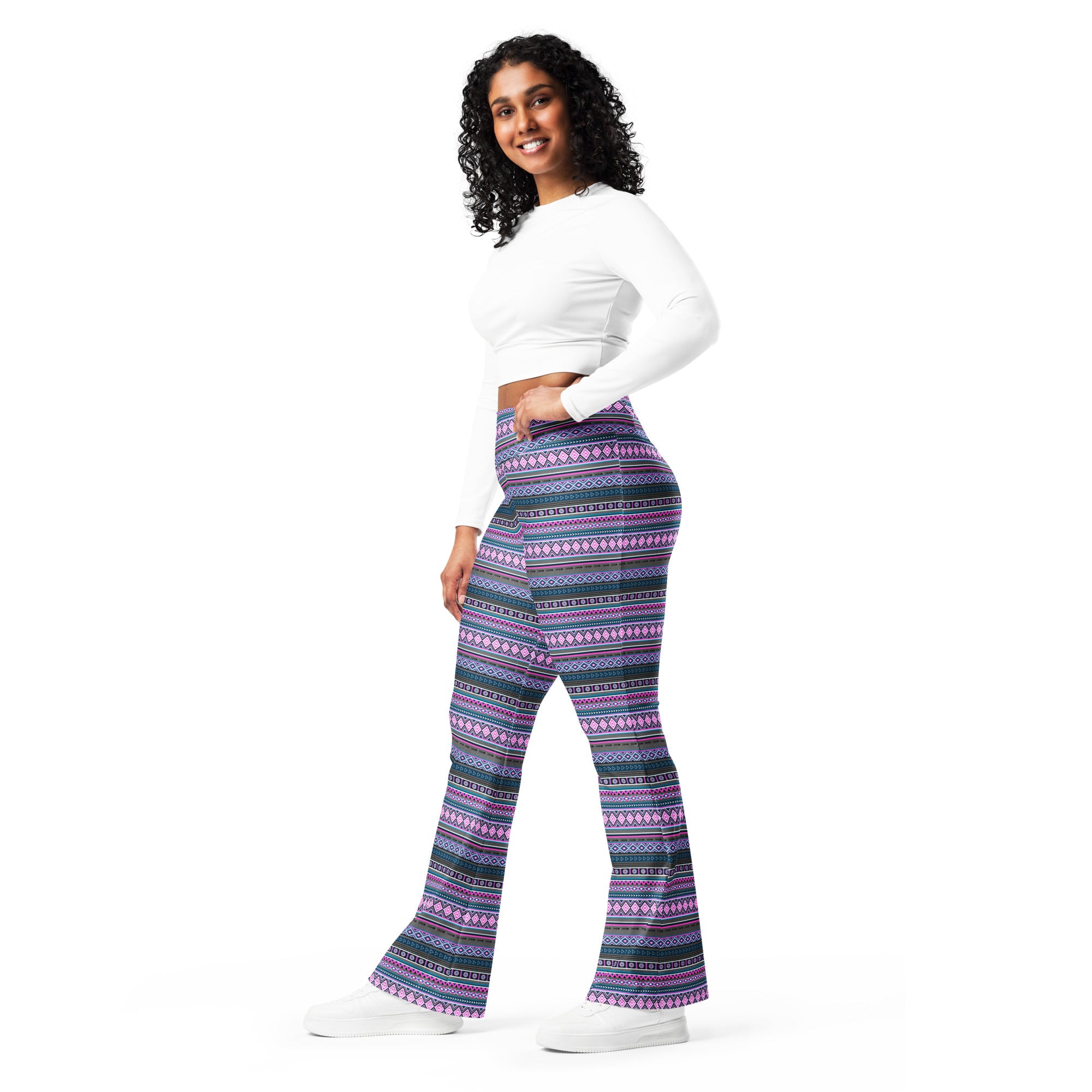 Flare leggings- American Tribal VIII