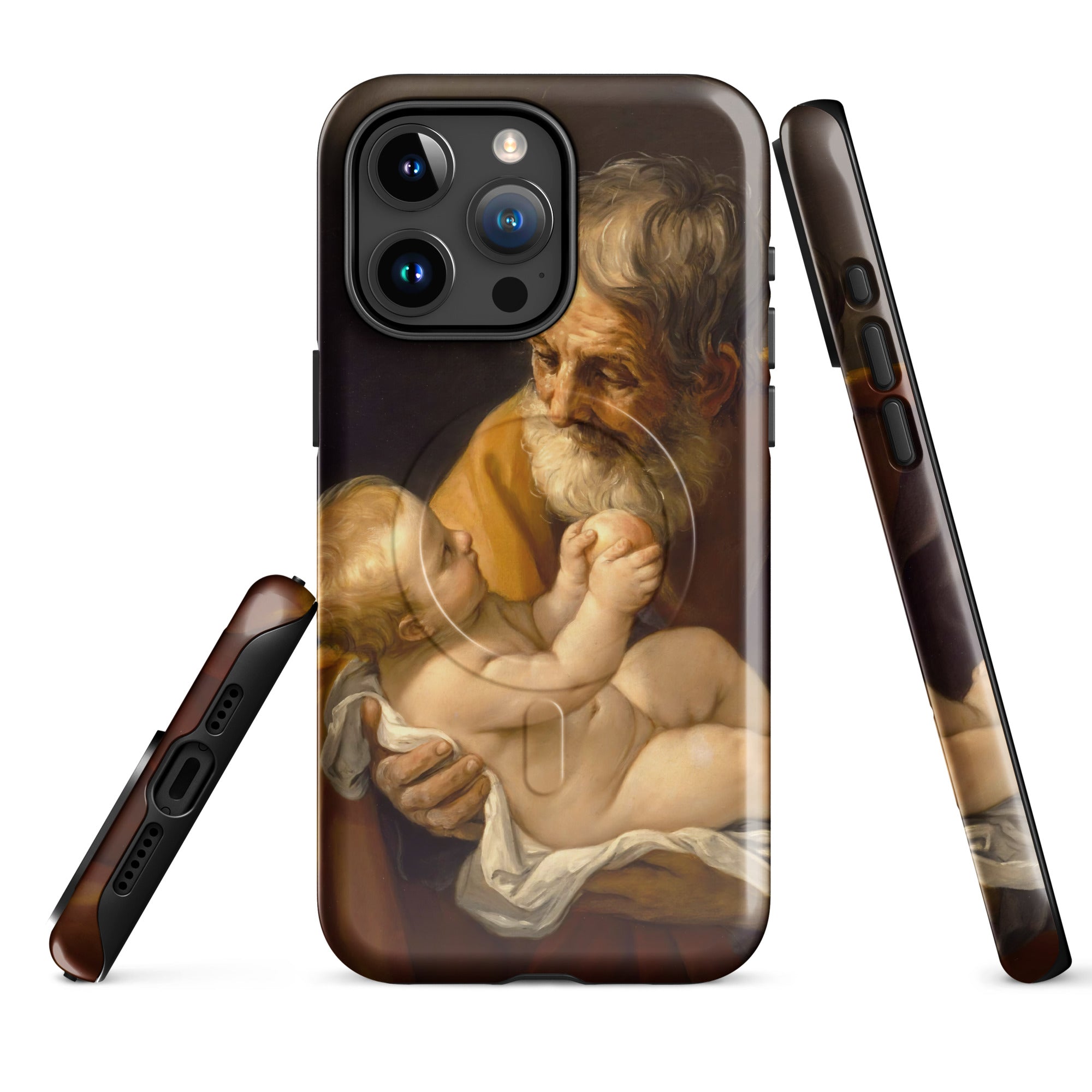 MagSafe® Tough case for iPhone®-Saint Joseph and the Christ