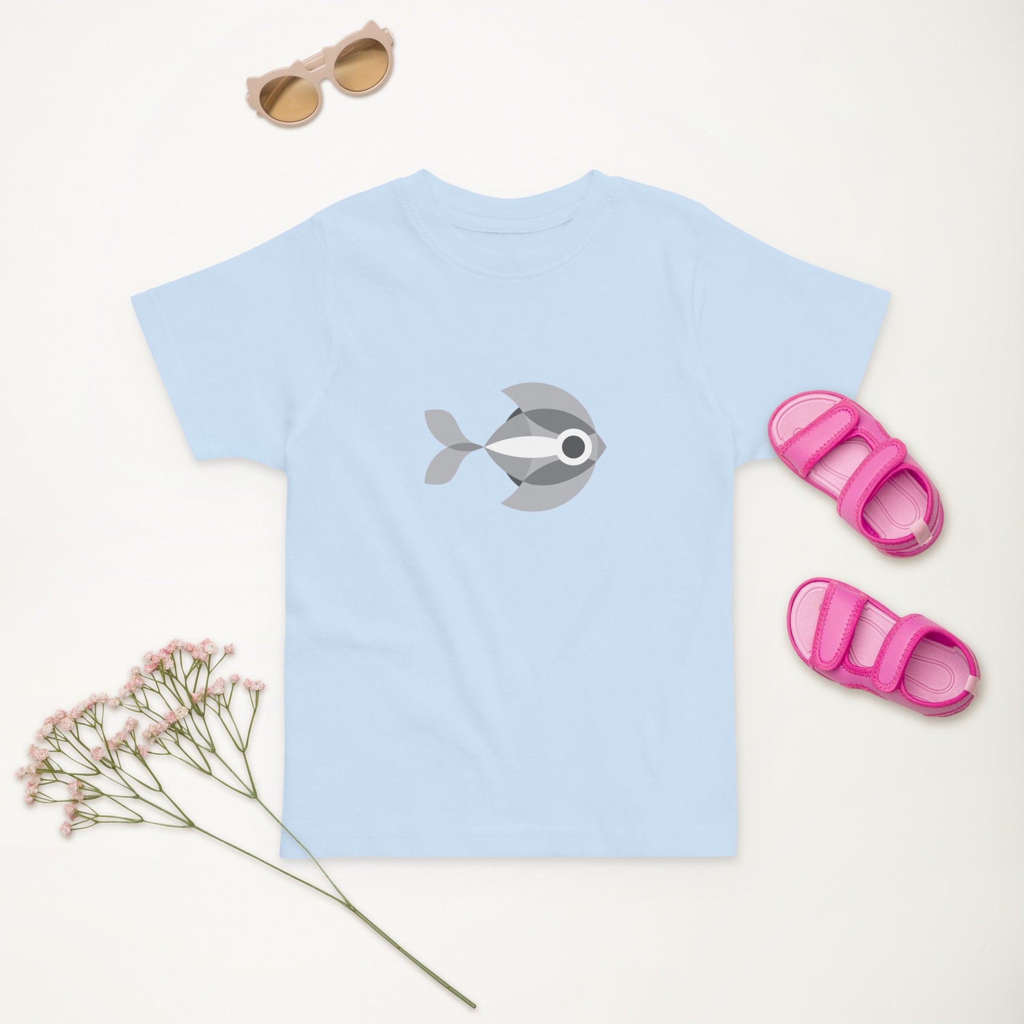 Toddler jersey t-shirt-Fish III