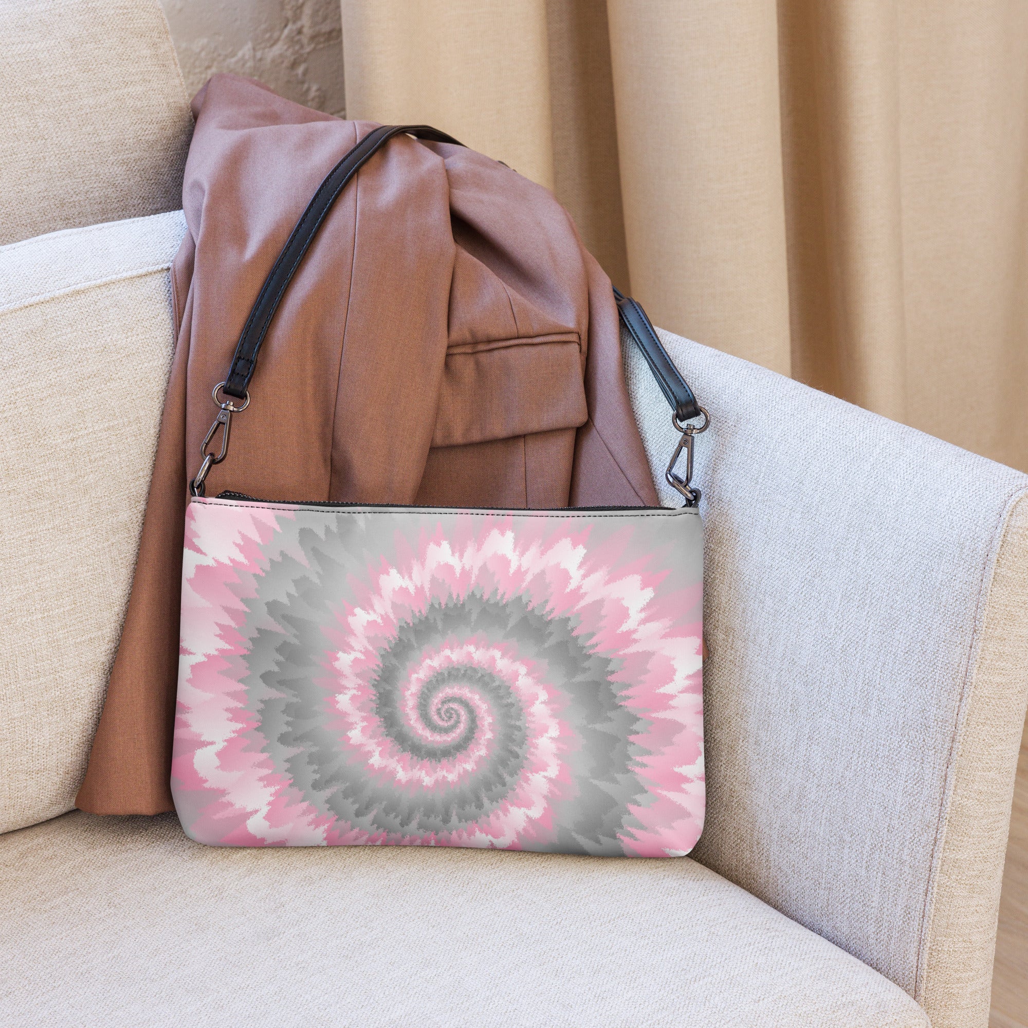 Crossbody bag- Tie Dye Spiral- Demigirl
