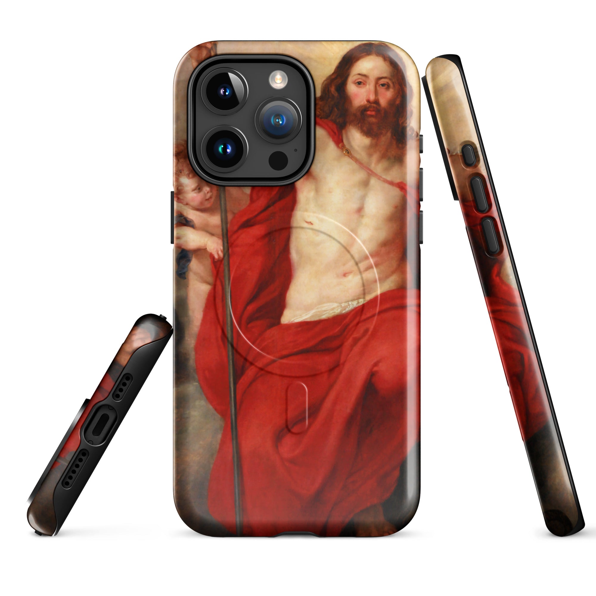 MagSafe® Tough case for iPhone®-Christ Triumphing over Death and Sin