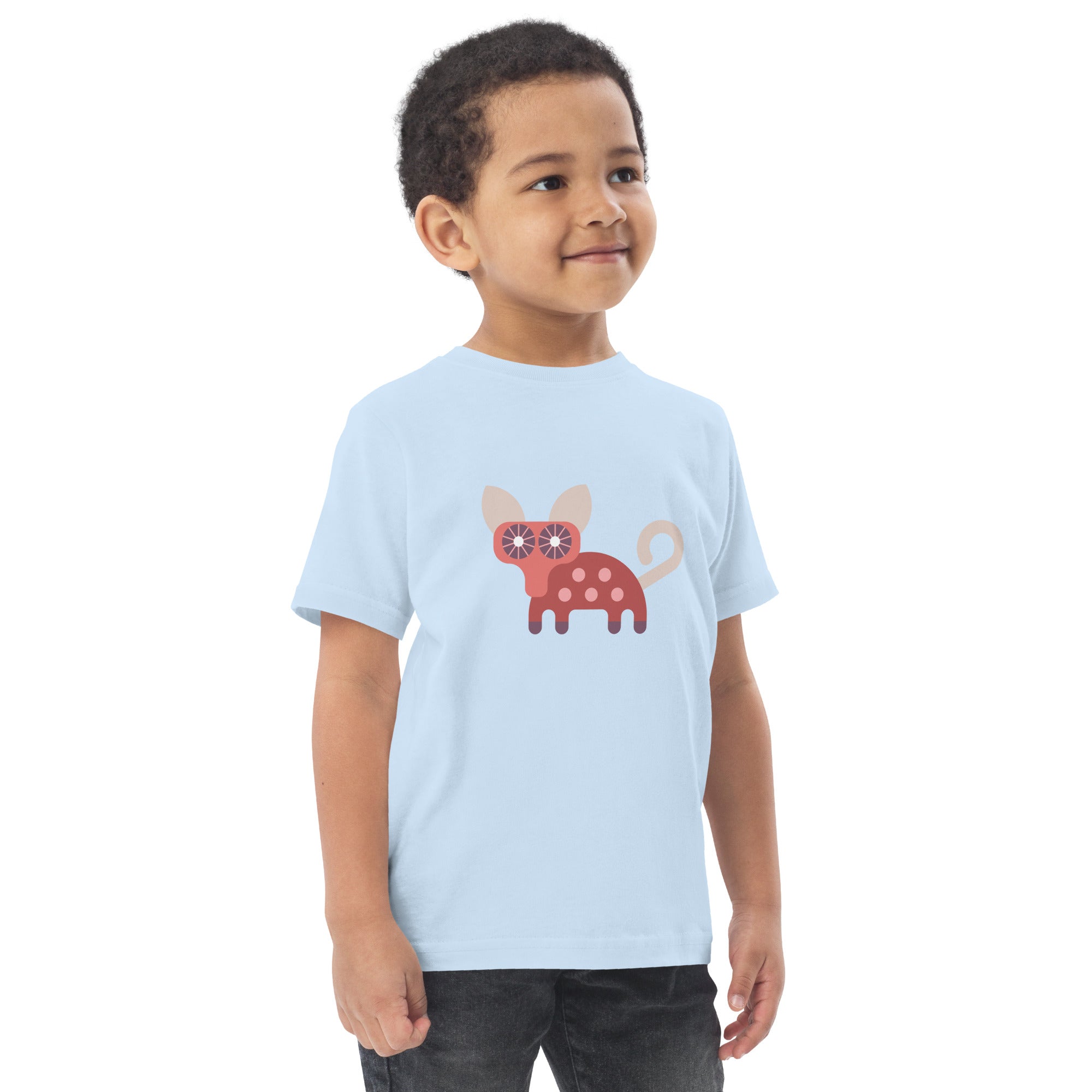 Toddler jersey t-shirt-Lemur