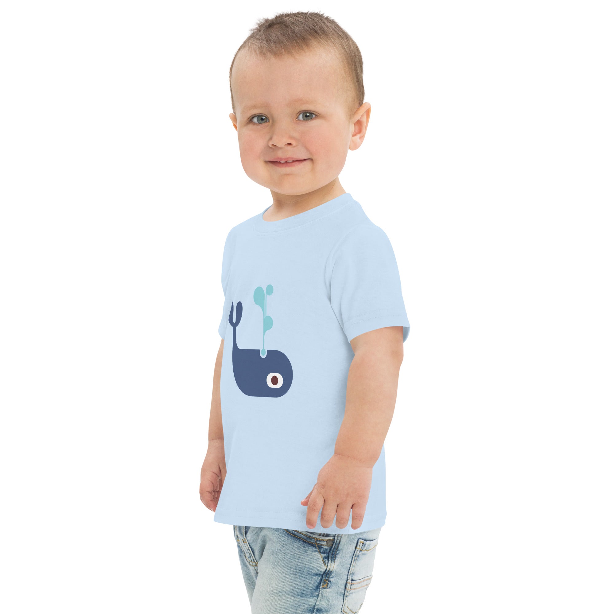 Toddler jersey t-shirt-Whale II