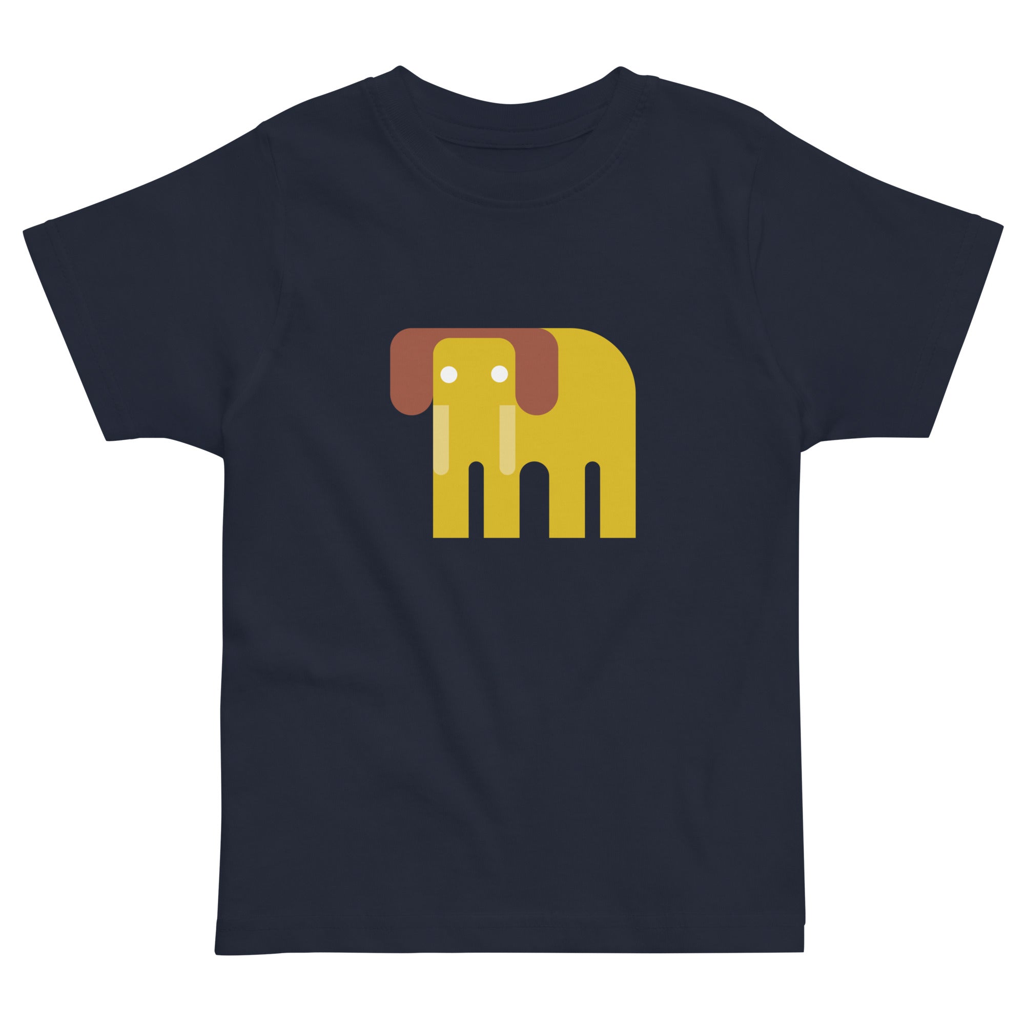 Toddler jersey t-shirt-Elephant