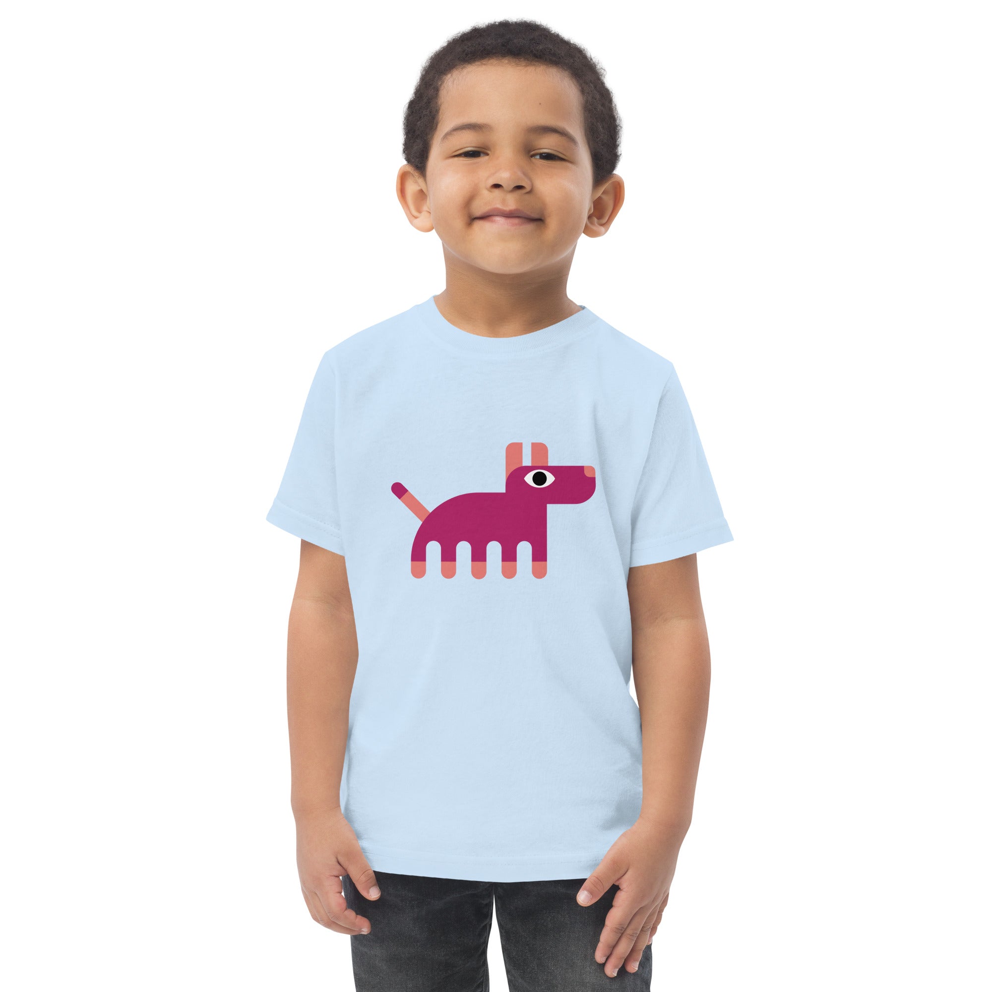Toddler jersey t-shirt-Doggy