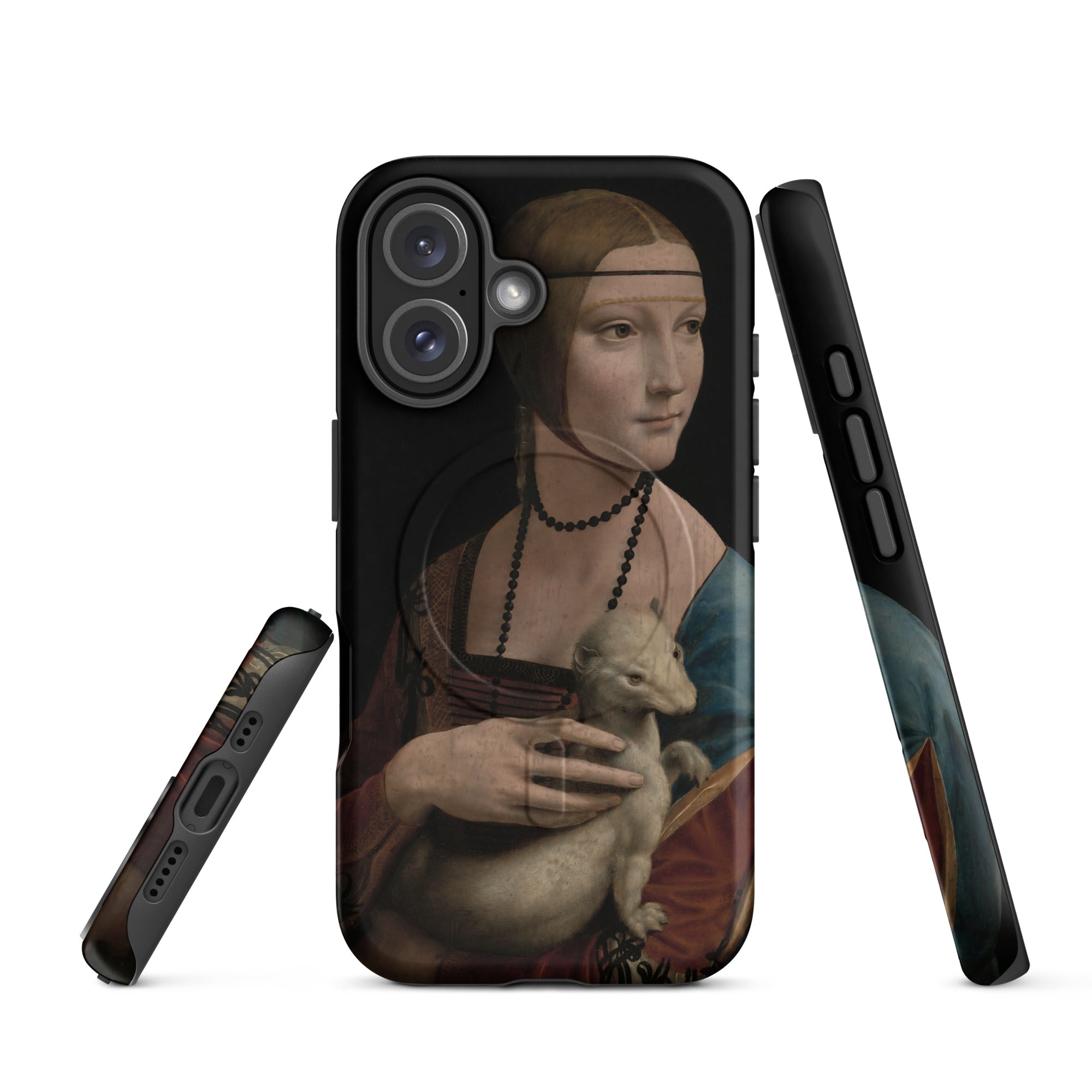 MagSafe® Tough case for iPhone®-Lady with an Ermine Portrait of Cecilia
