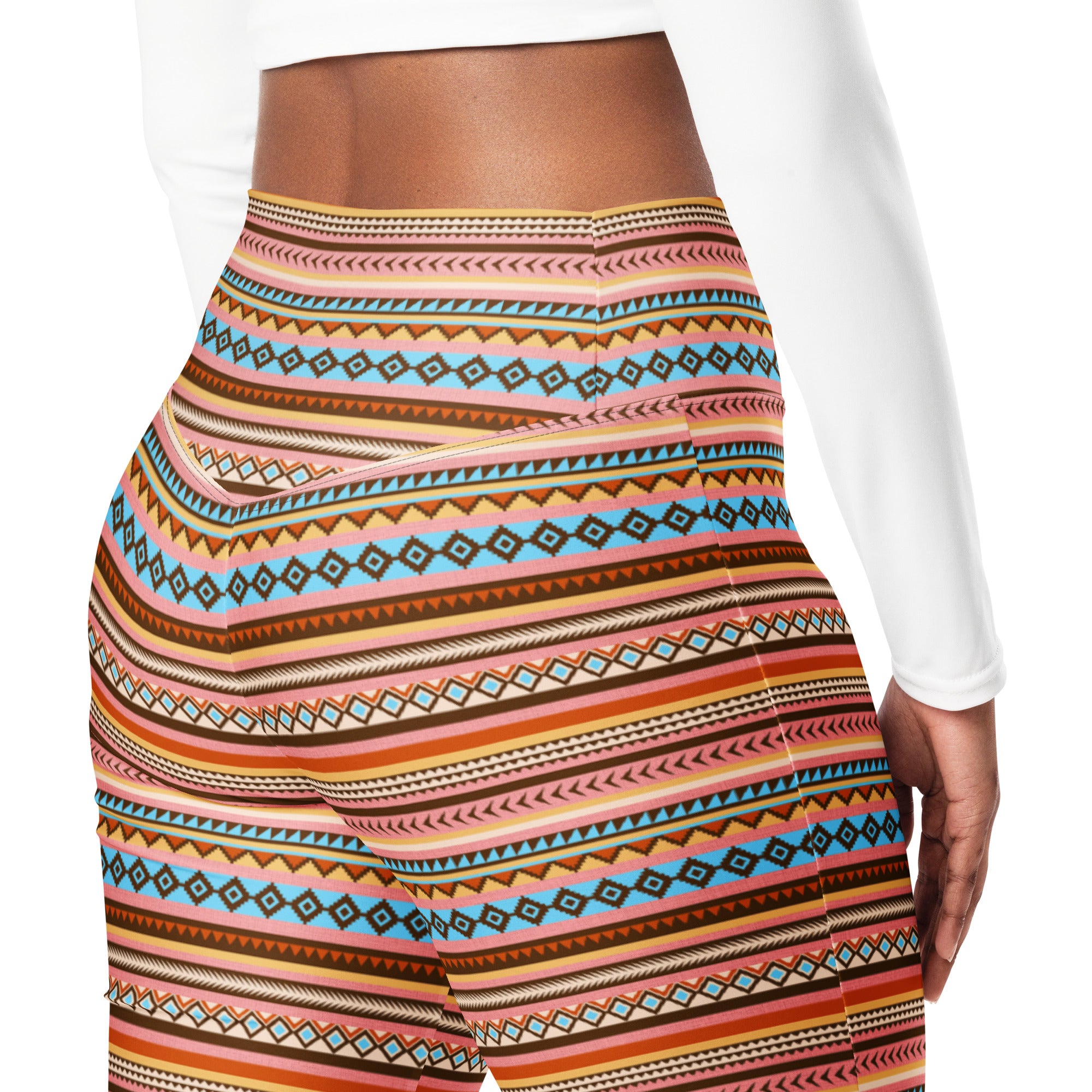 Flare leggings- American Tribal III