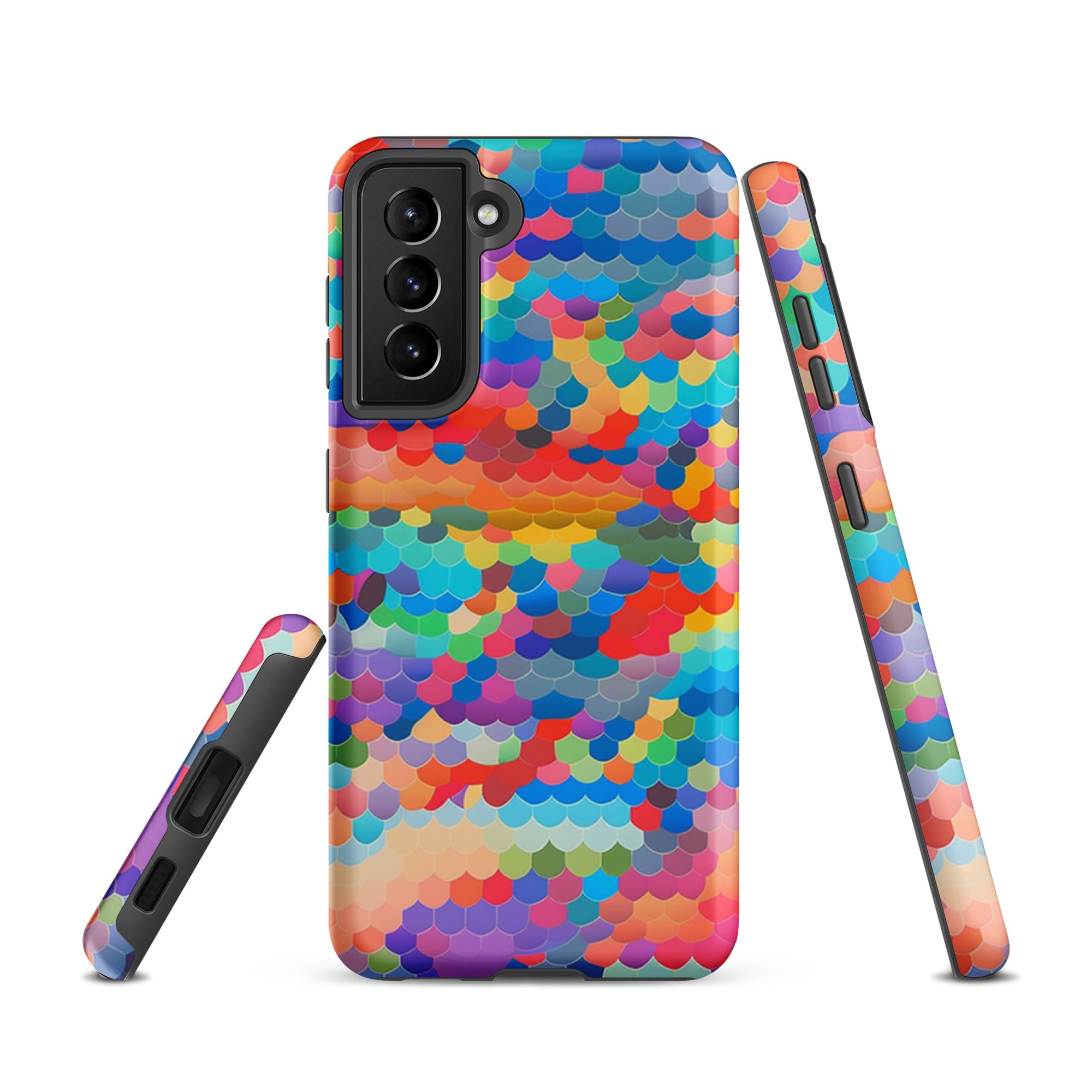 Tough case for Samsung®- Rainbow Cloud Pattern I