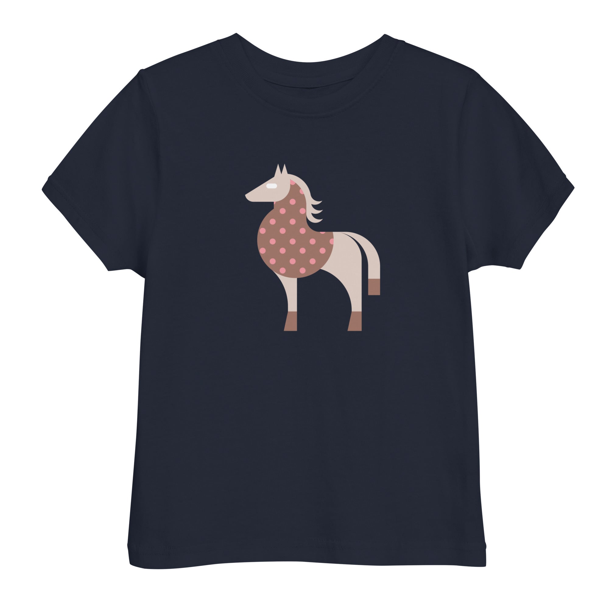 Toddler jersey t-shirt-Horse