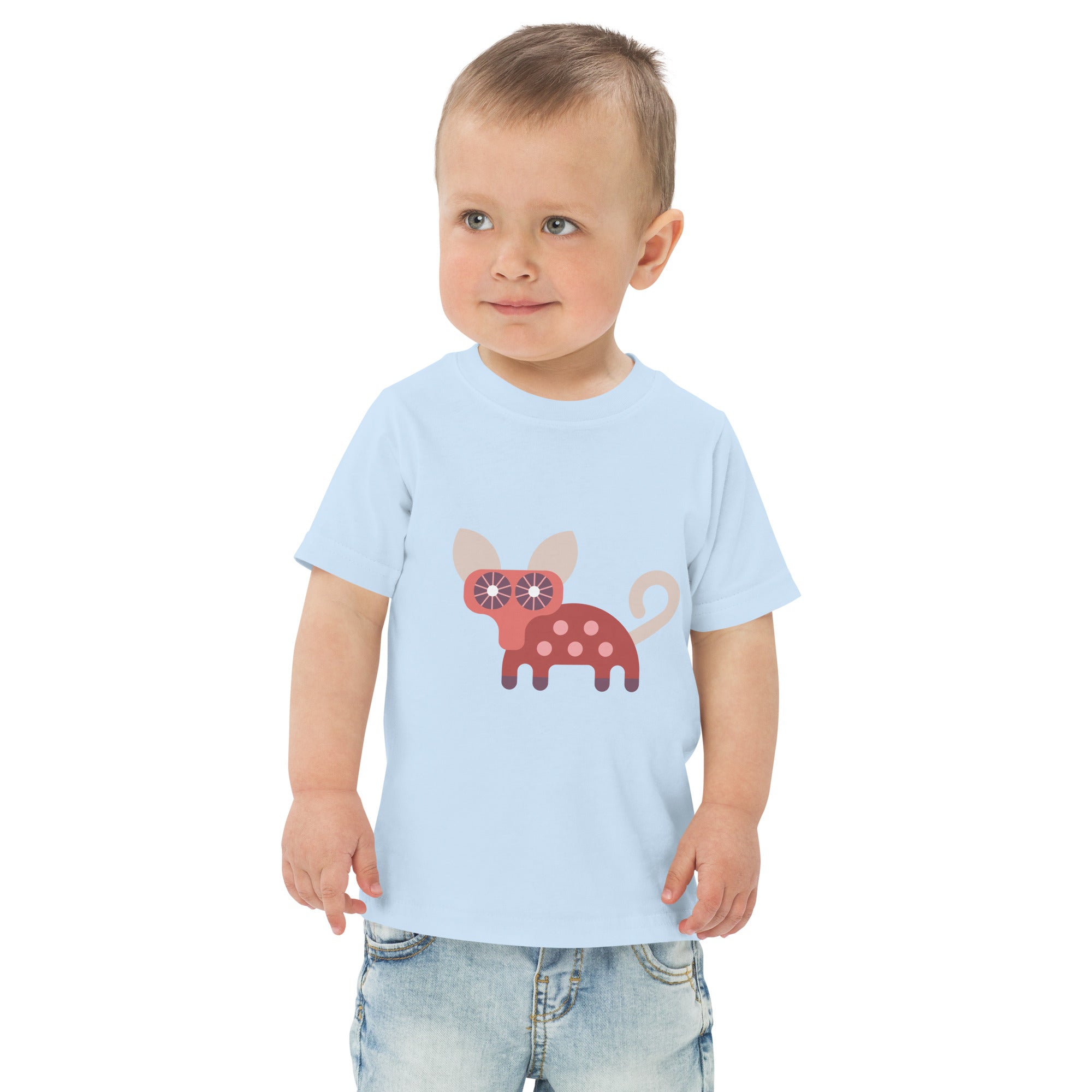 Toddler jersey t-shirt-Lemur