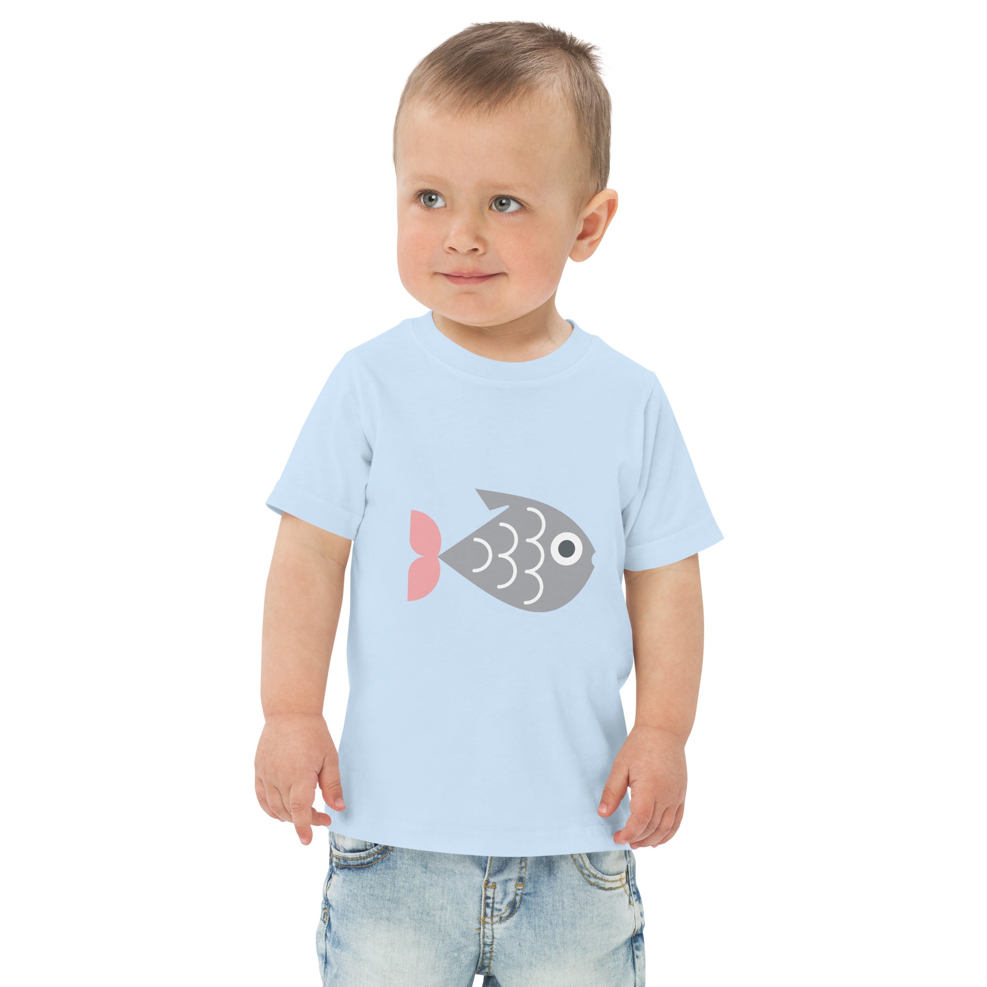 Toddler jersey t-shirt-Fish II