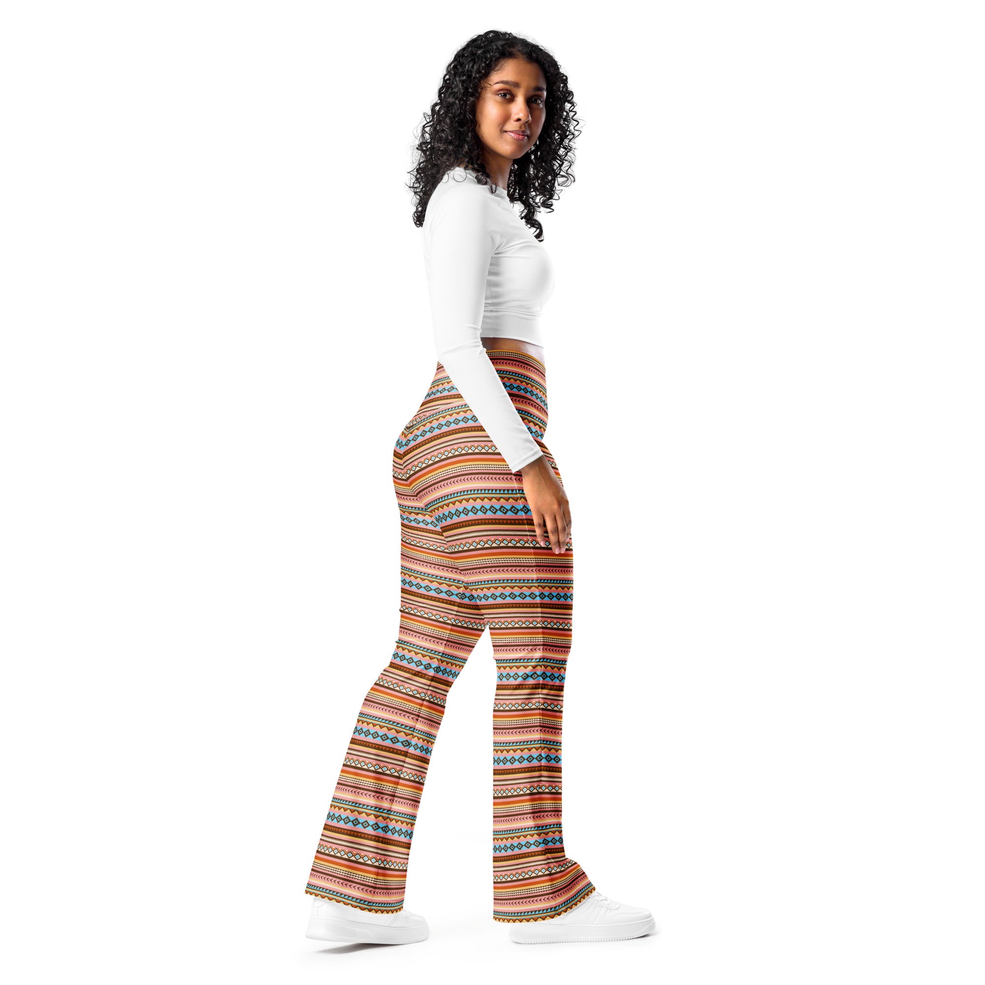Flare leggings- American Tribal III