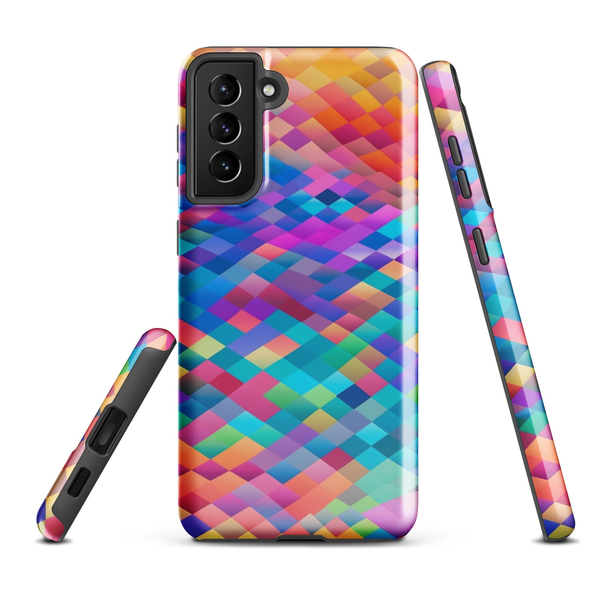 Tough case for Samsung®- Rainbow Cloud Pattern II
