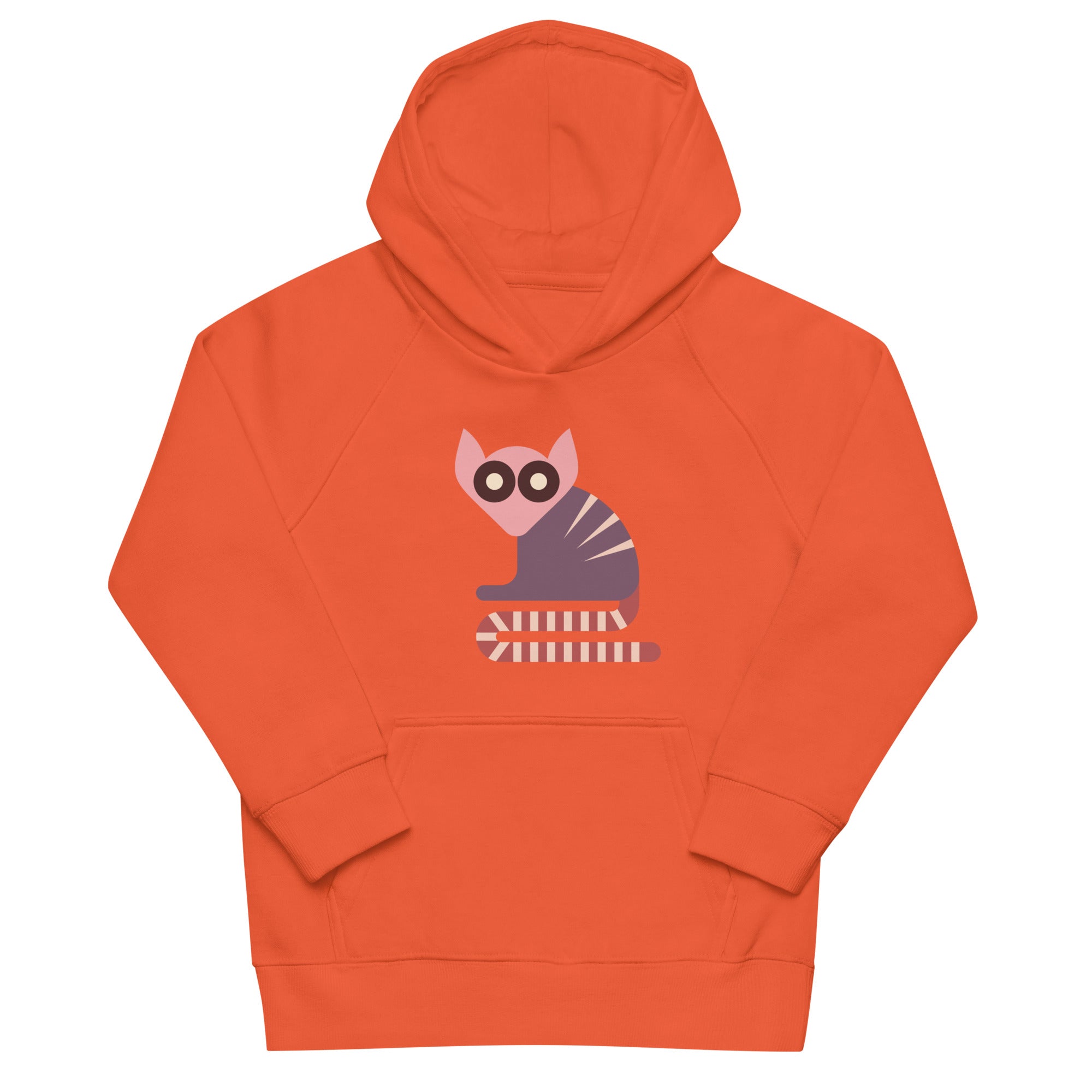 Kids eco hoodie-Lemurs