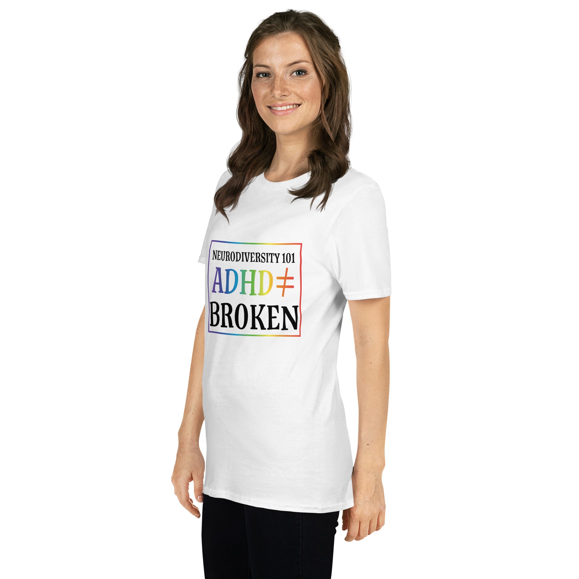 Short-Sleeve Unisex T-Shirt- ADHD- Neurodiversity 101