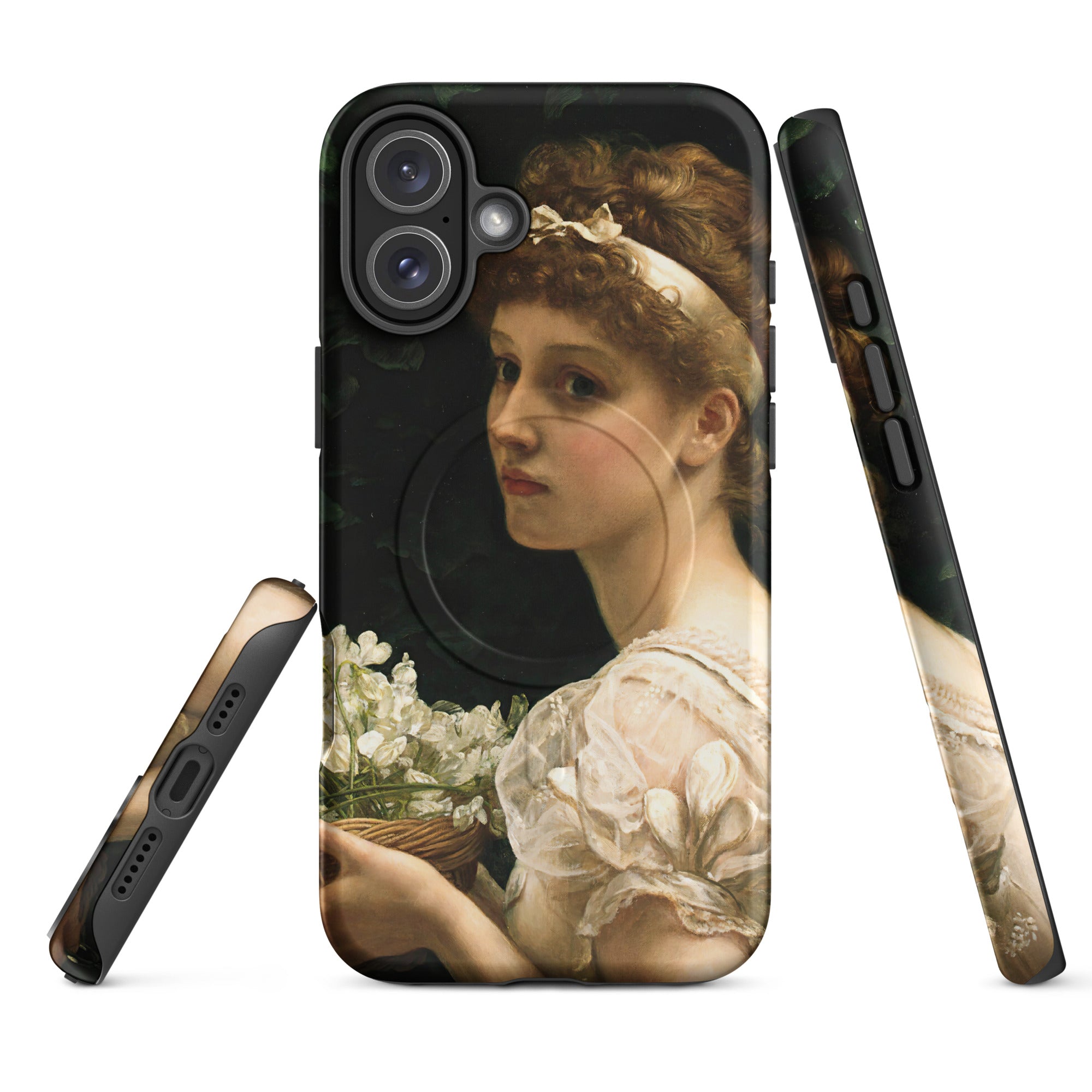 MagSafe® Tough case for iPhone®-Pea Blossoms