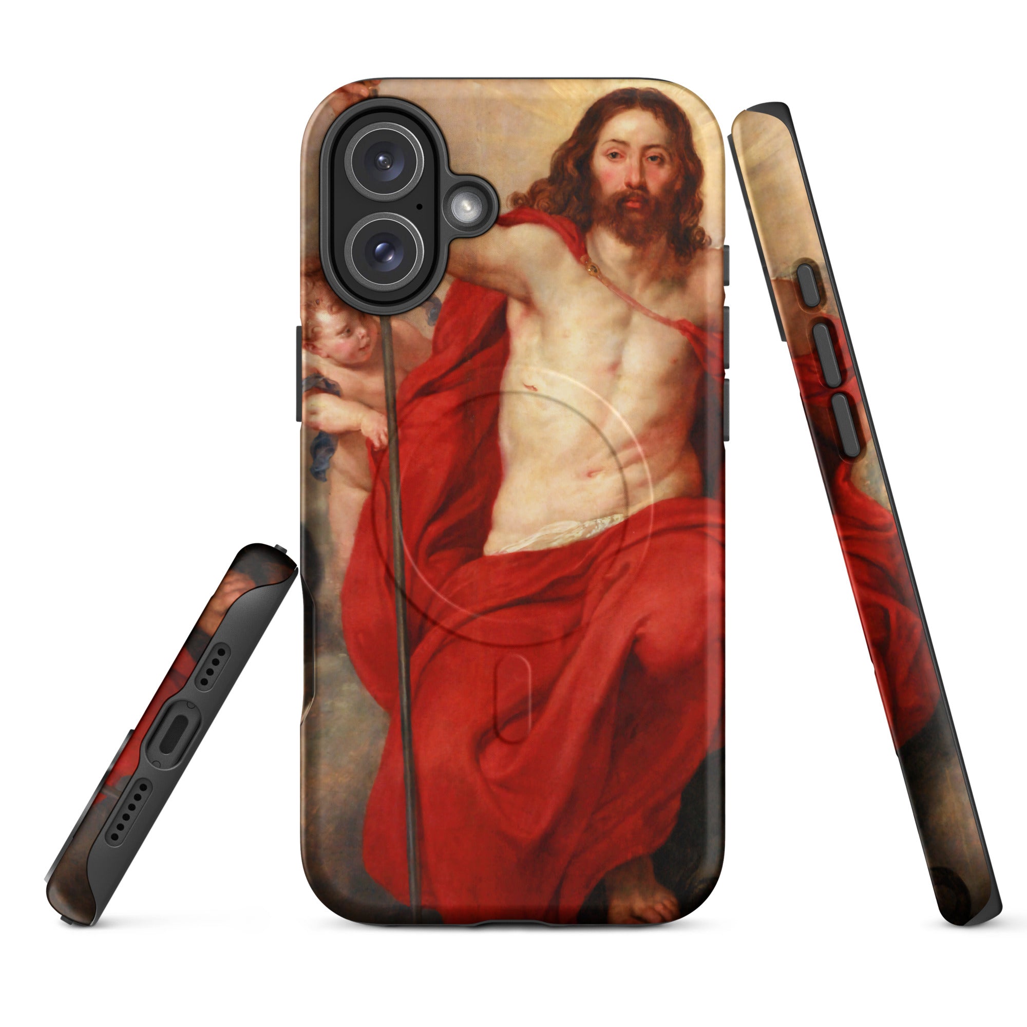 MagSafe® Tough case for iPhone®-Christ Triumphing over Death and Sin