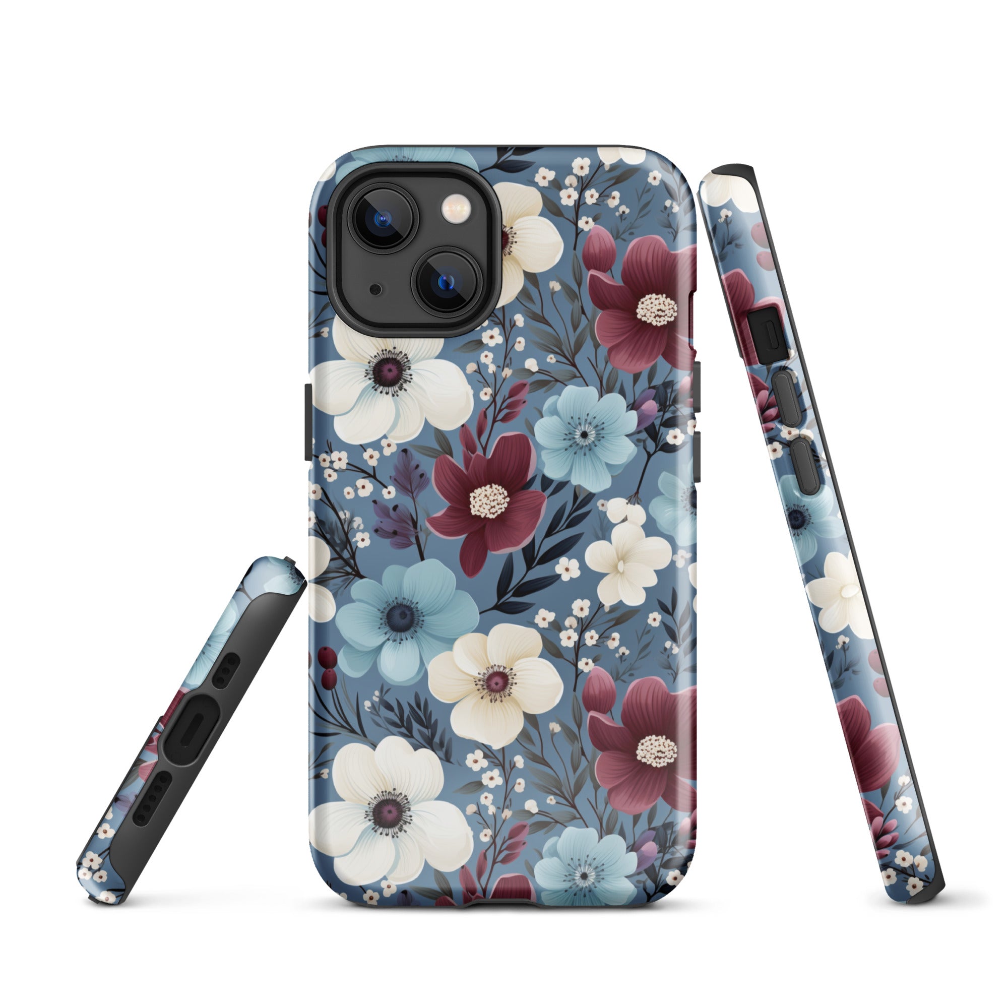 Tough Case for iPhone®- Floral Pattern II