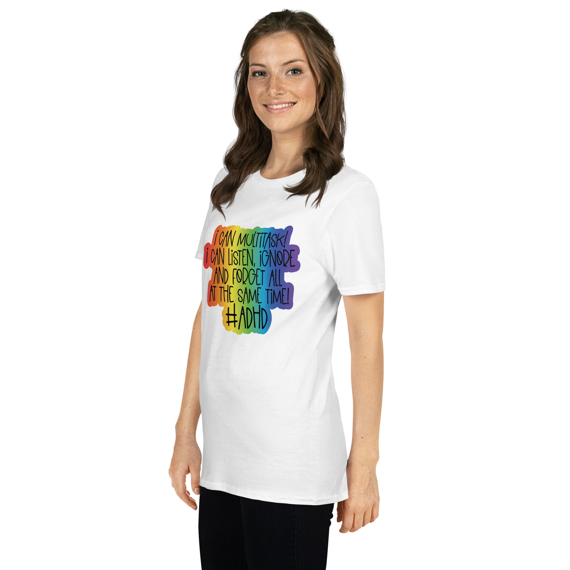 Short-Sleeve Unisex T-Shirt- ADHD- Multitask ADHD