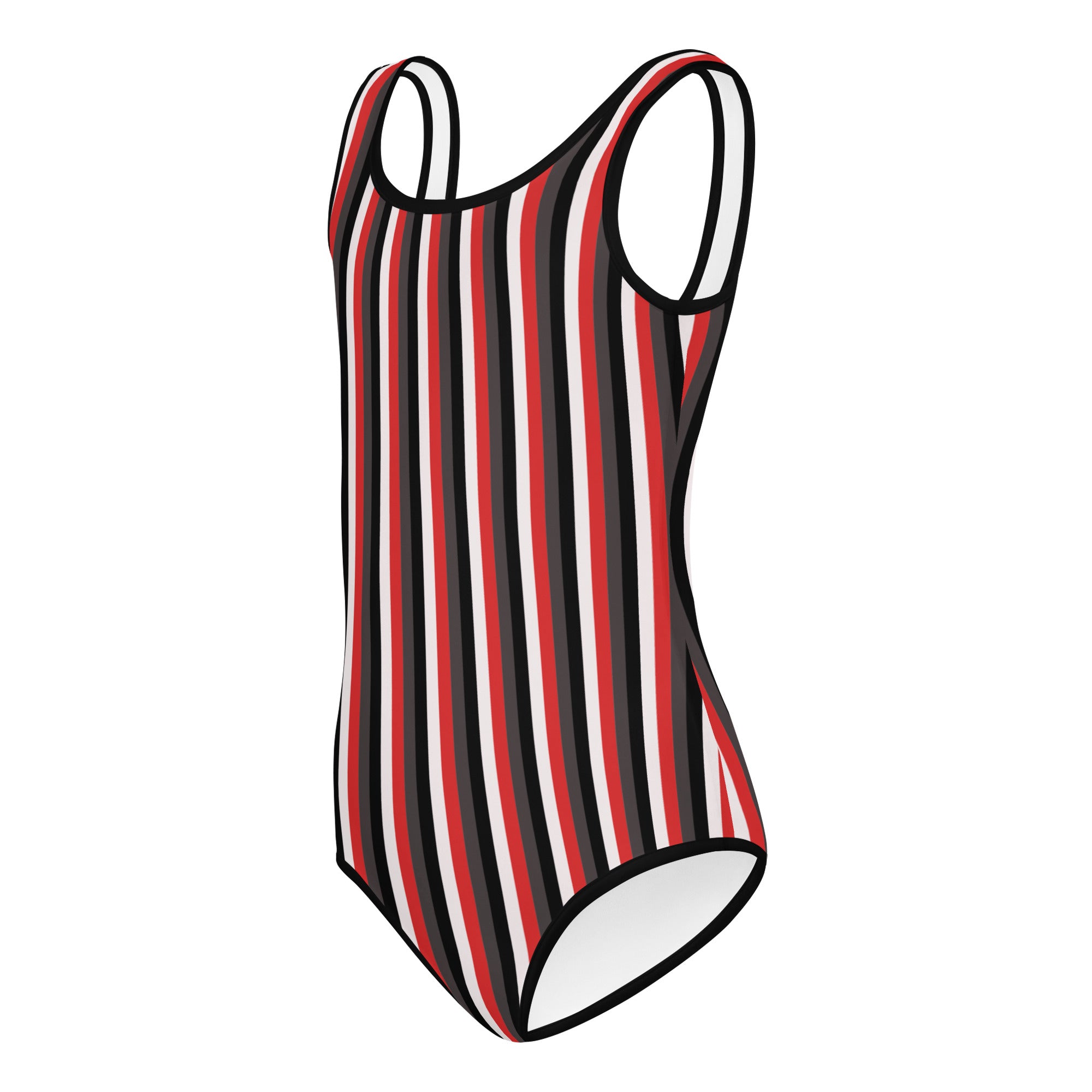 Colorful Striped Kids Swimsuit VIII