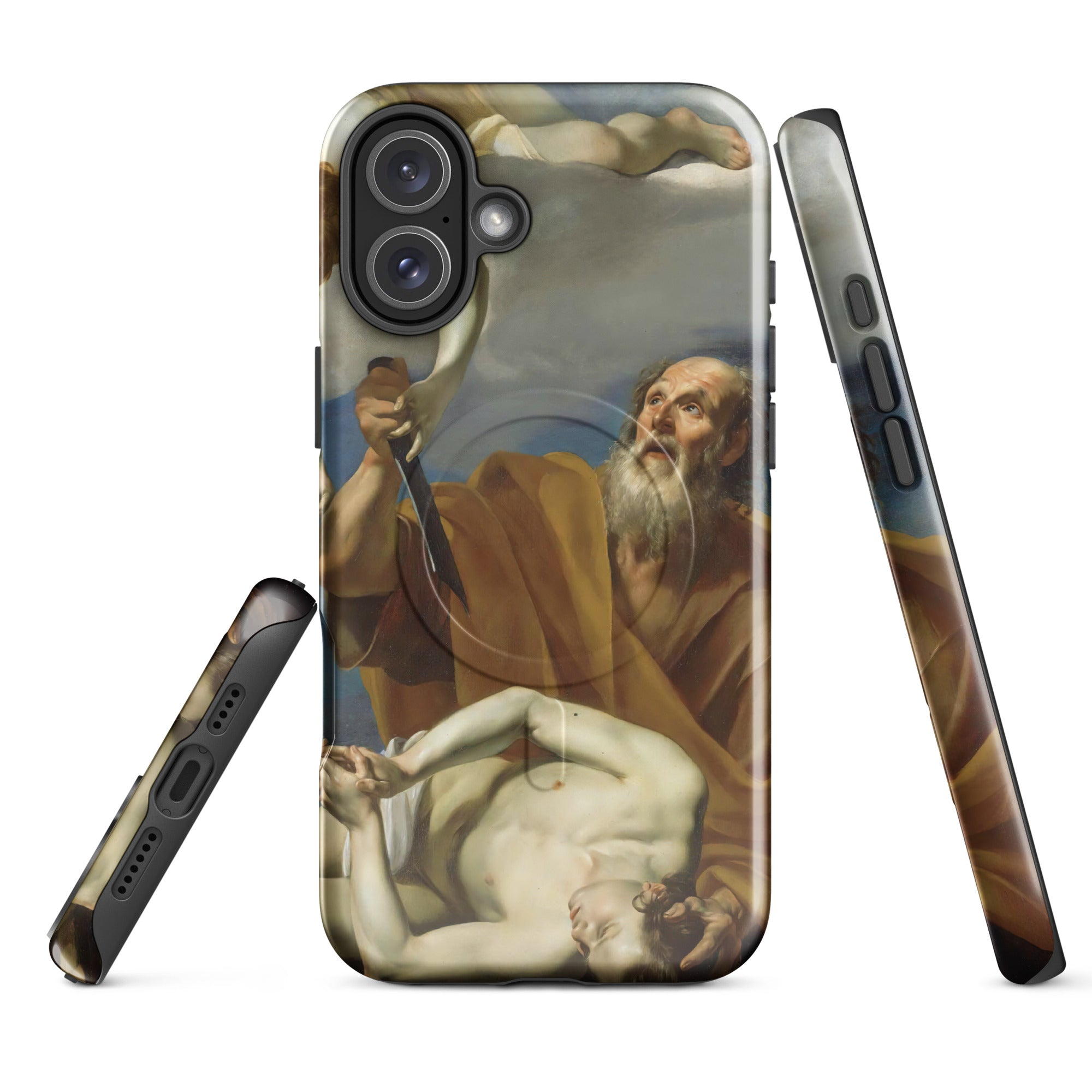MagSafe® Tough case for iPhone®-The sacrifice of Isaac