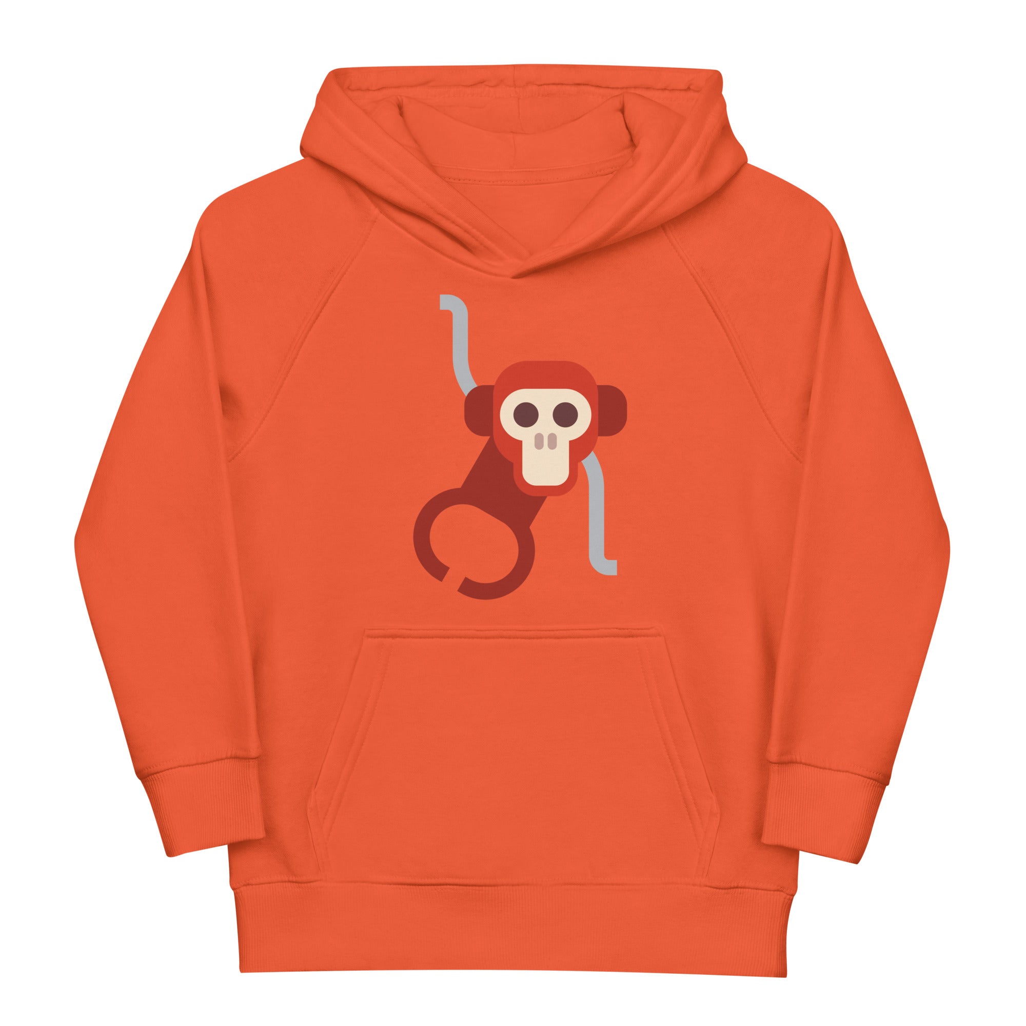 Kids eco hoodie-Monkey II