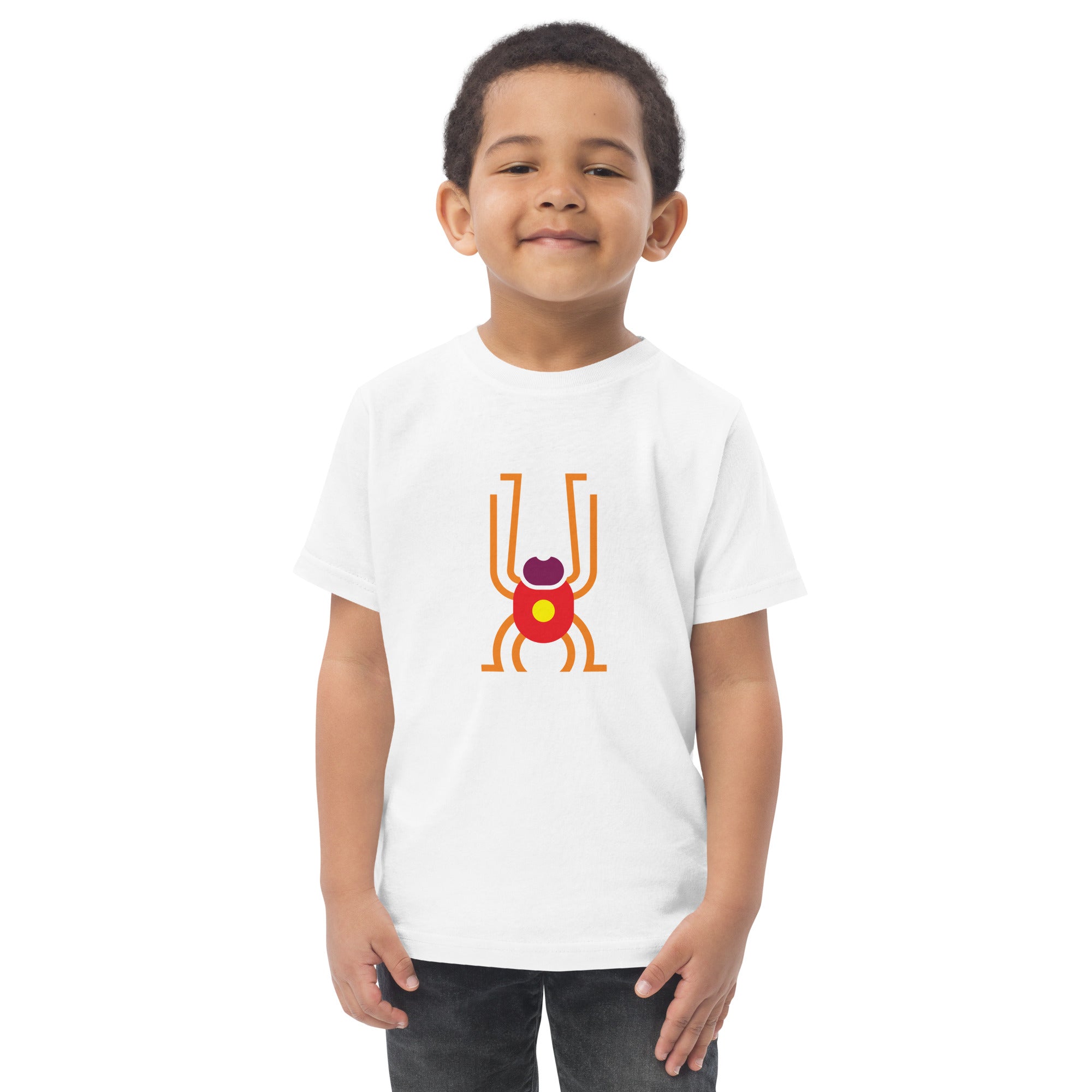 Toddler jersey t-shirt-Spider