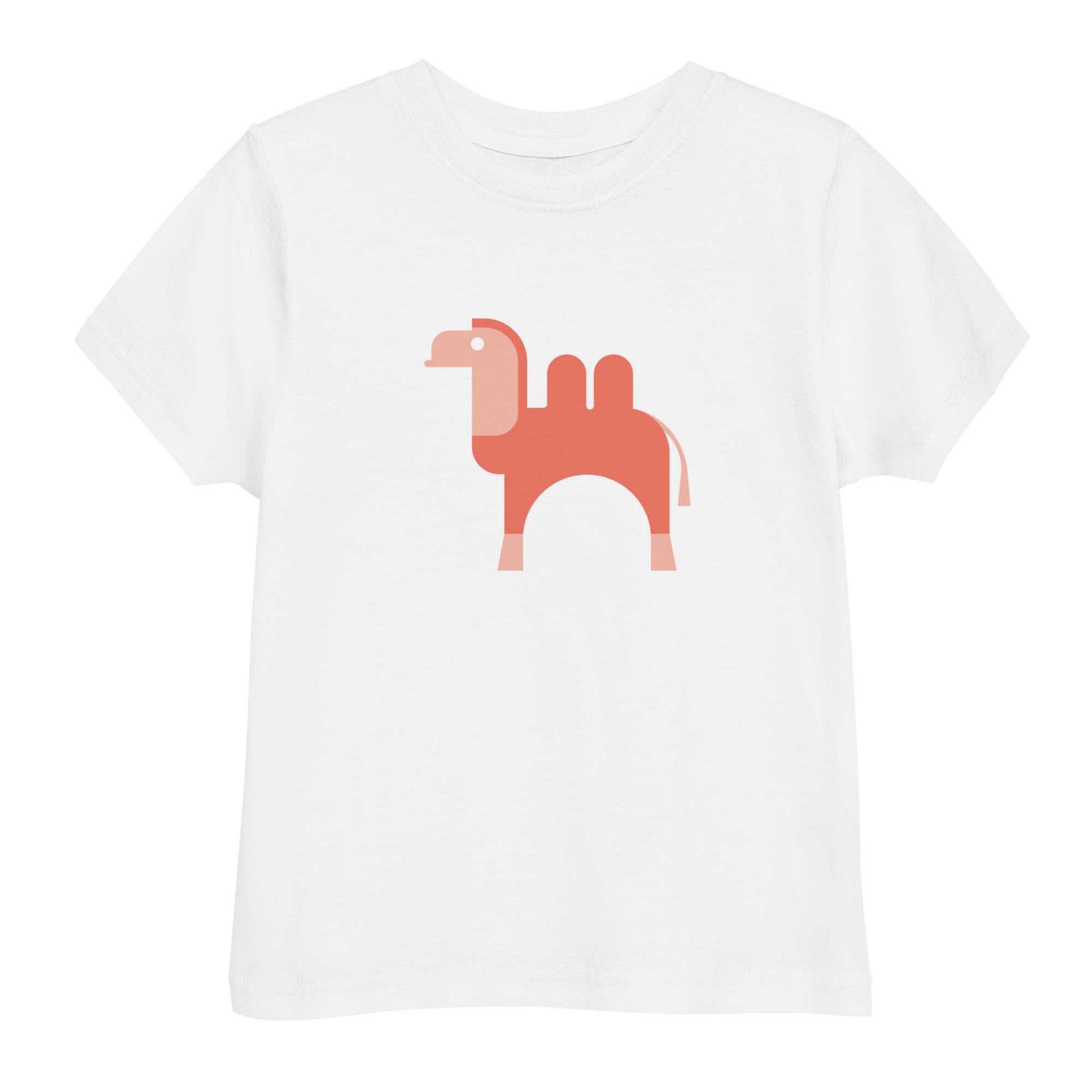 Toddler jersey t-shirt-Camel