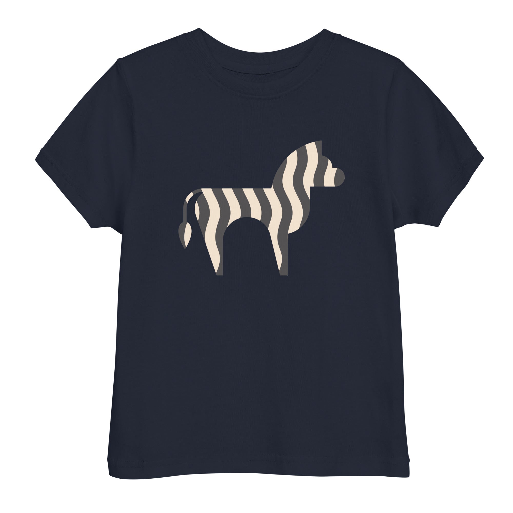 Toddler jersey t-shirt-Zebra