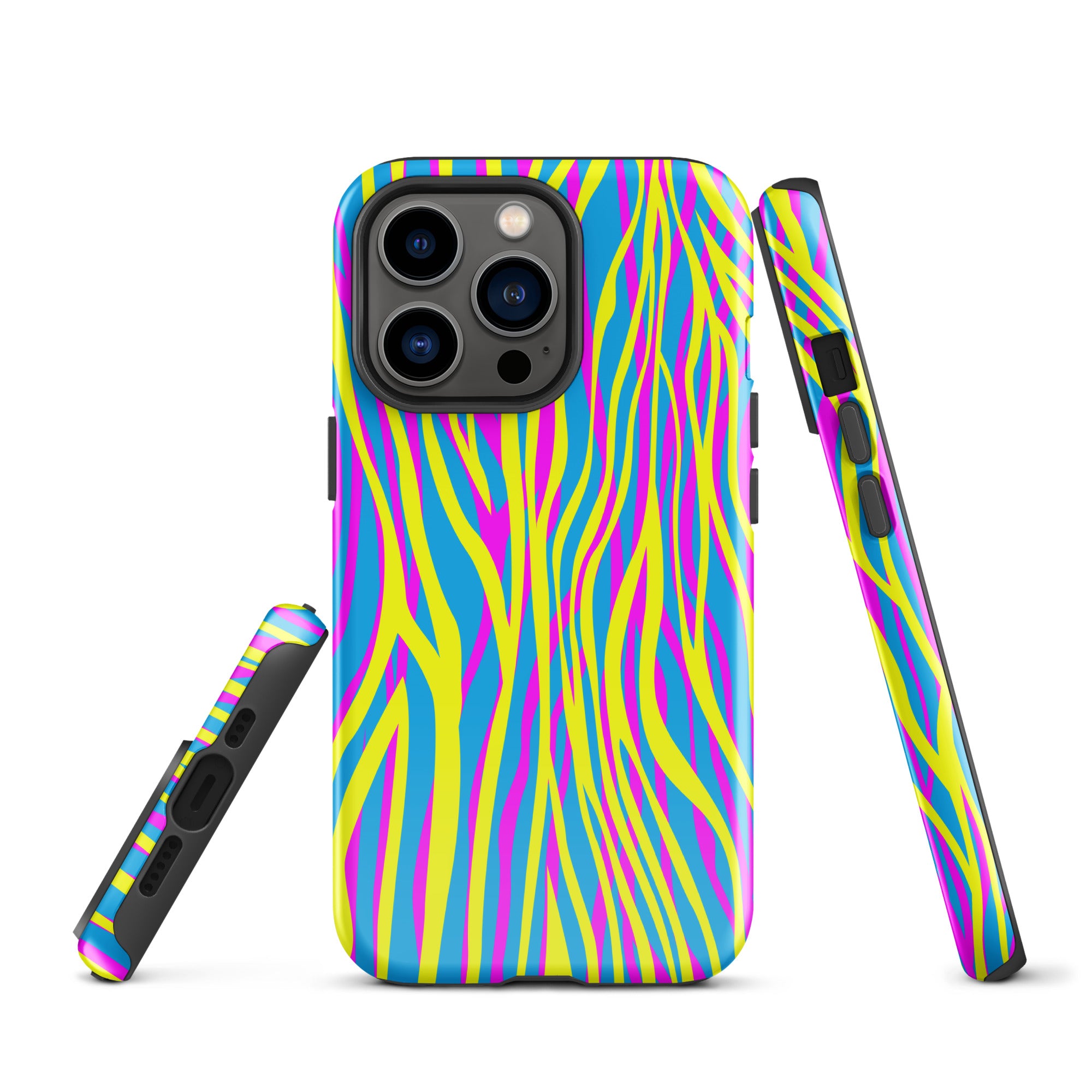 Tough Case for iPhone®- Funky Zebra Pattern IV
