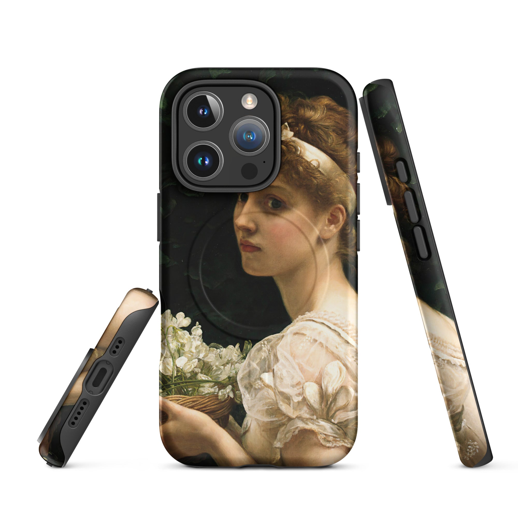 MagSafe® Tough case for iPhone®-Pea Blossoms