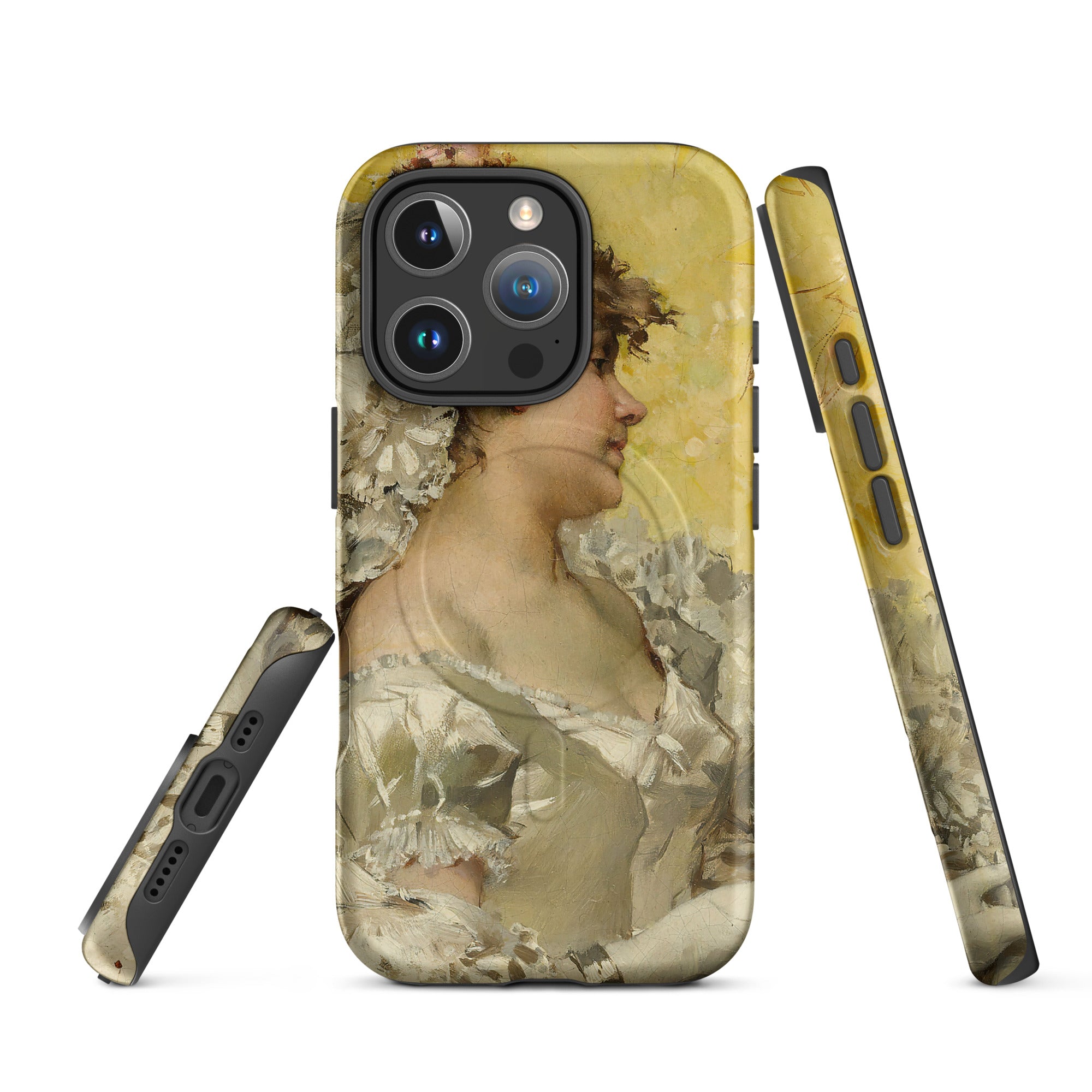 MagSafe® Tough case for iPhone®-Lady in White