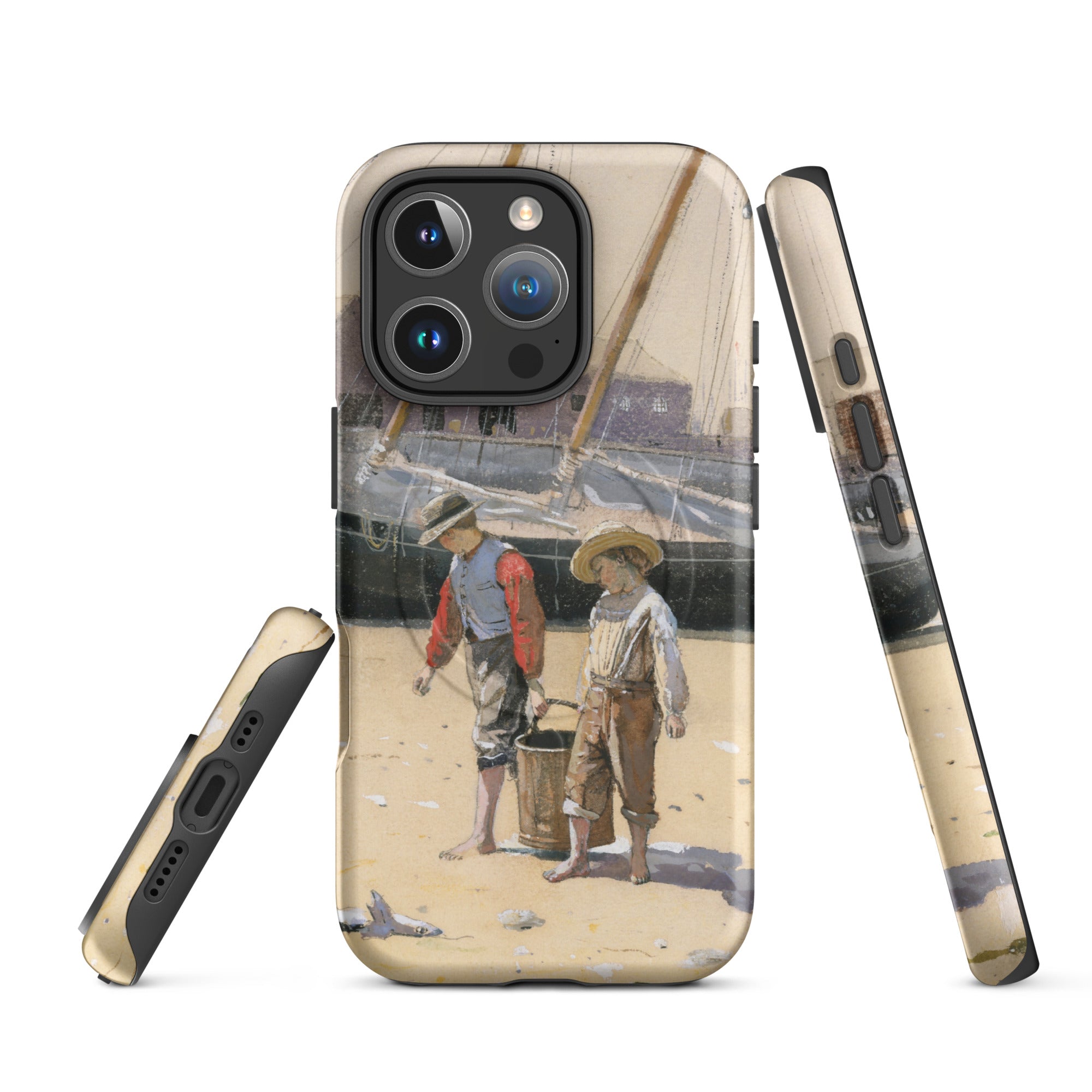 MagSafe® tough case for iPhone®-Winslow Homer-Basket of Clams 1873