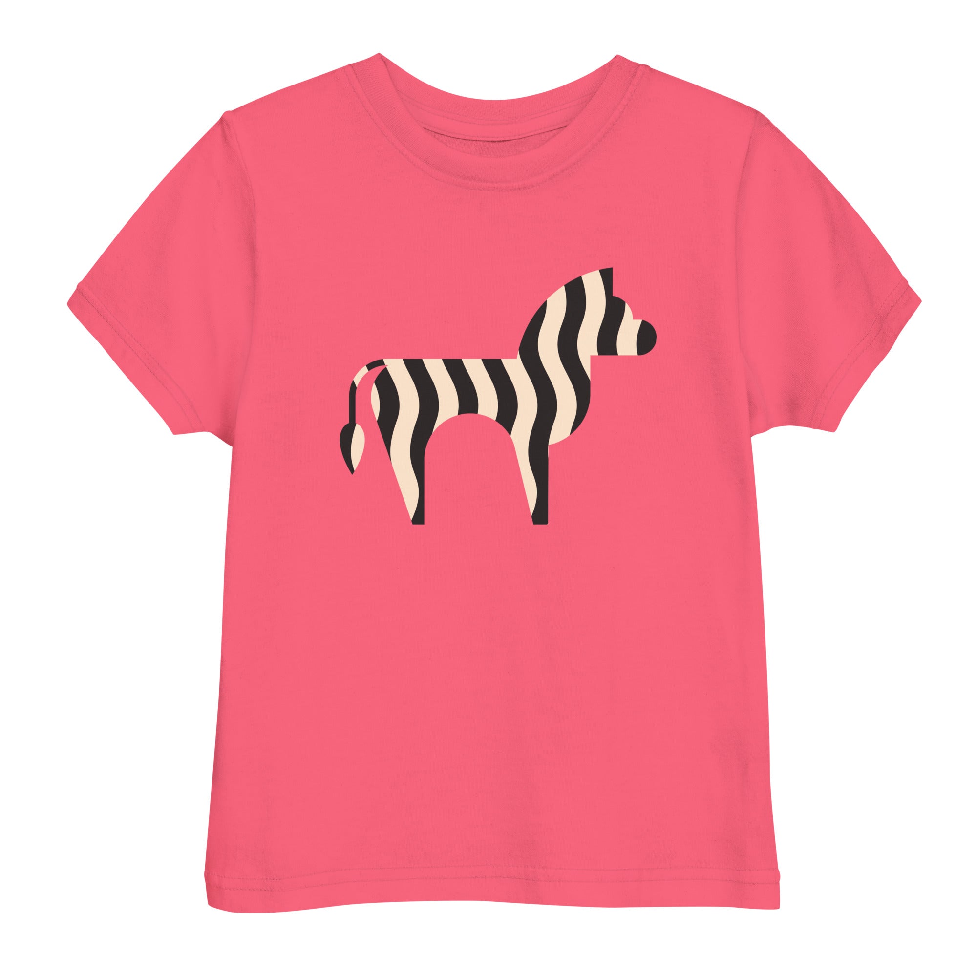 Toddler jersey t-shirt-Zebra