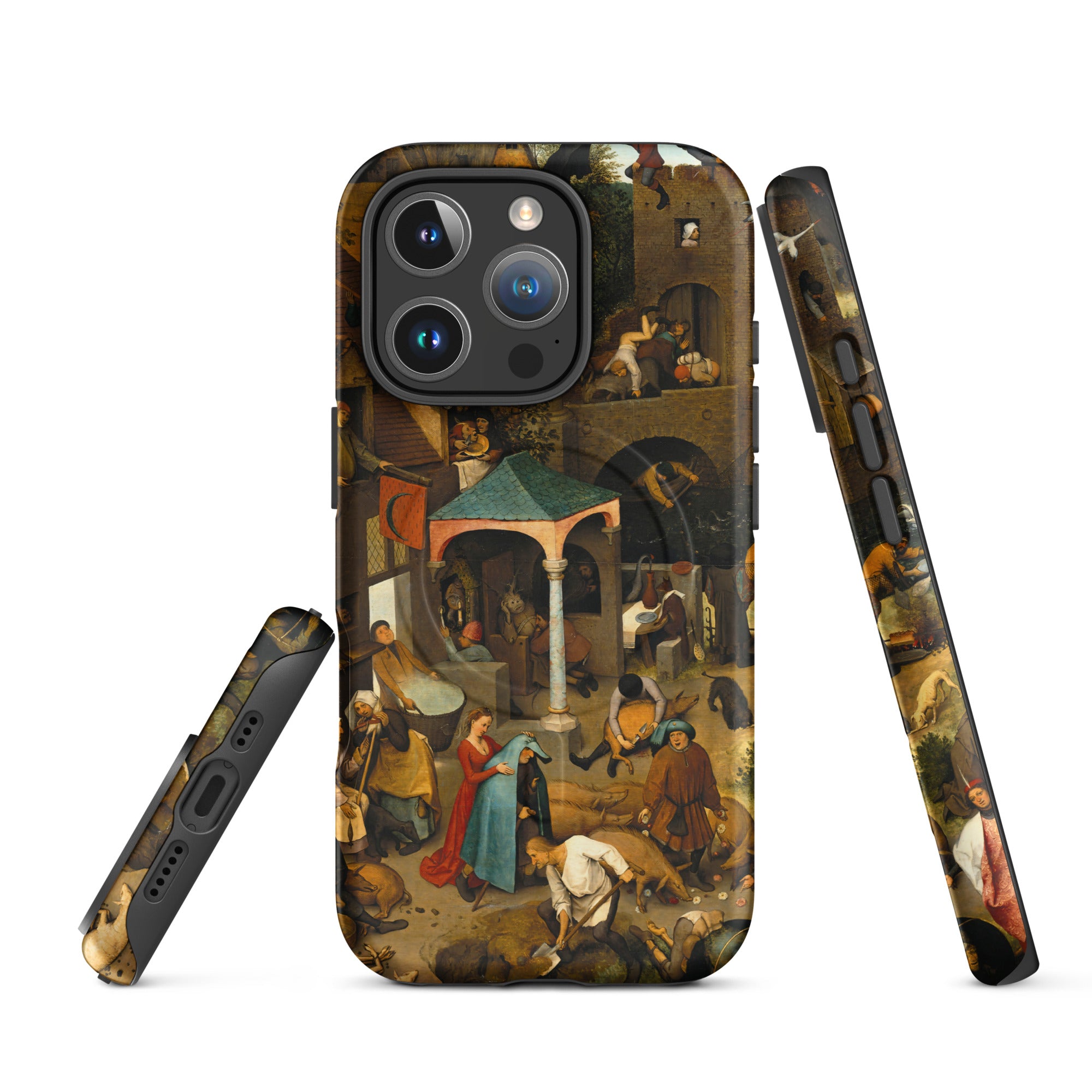 MagSafe® Tough case for iPhone®-Netherlandish Proverbs