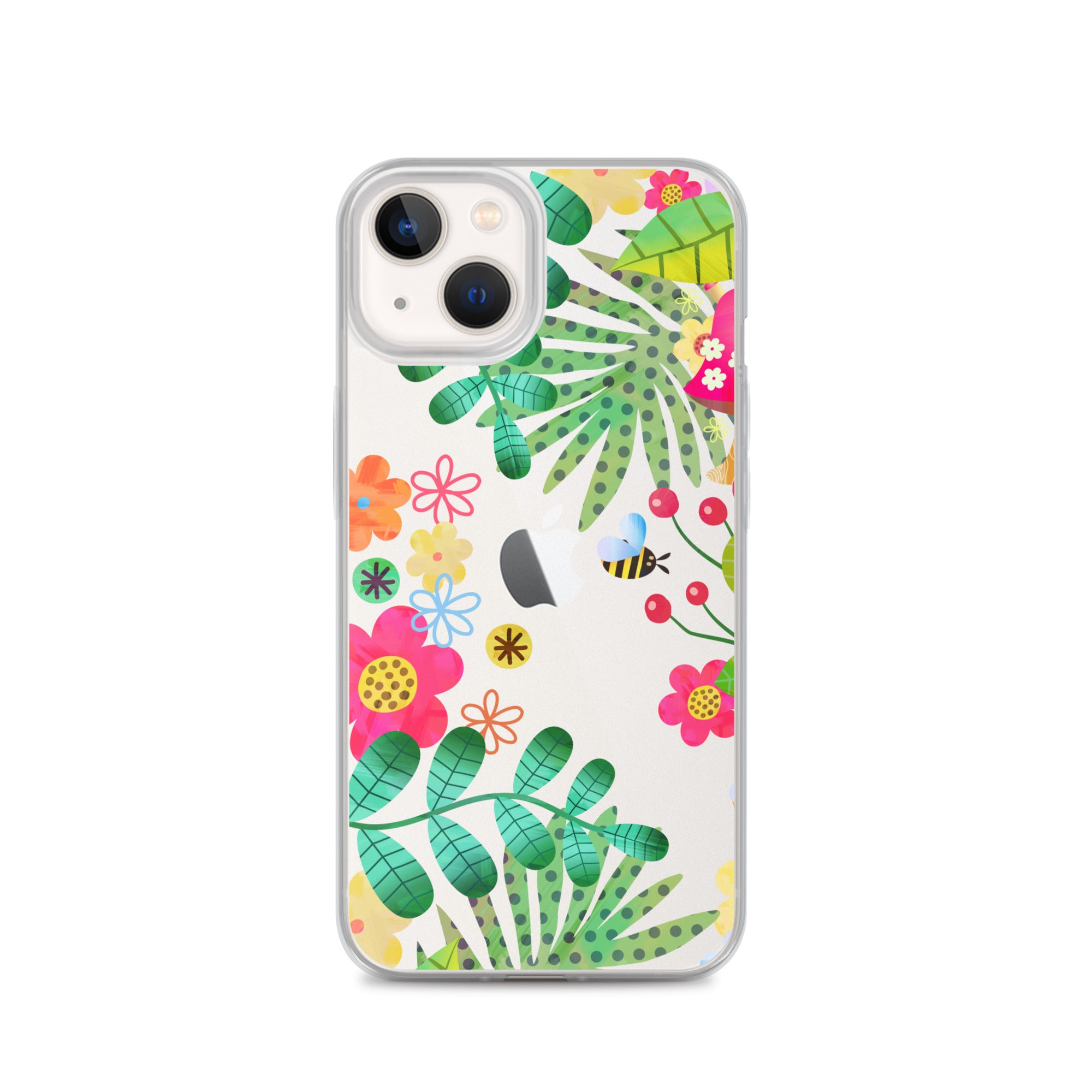 Clear Case for iPhone®- Enchanted Forest Design III