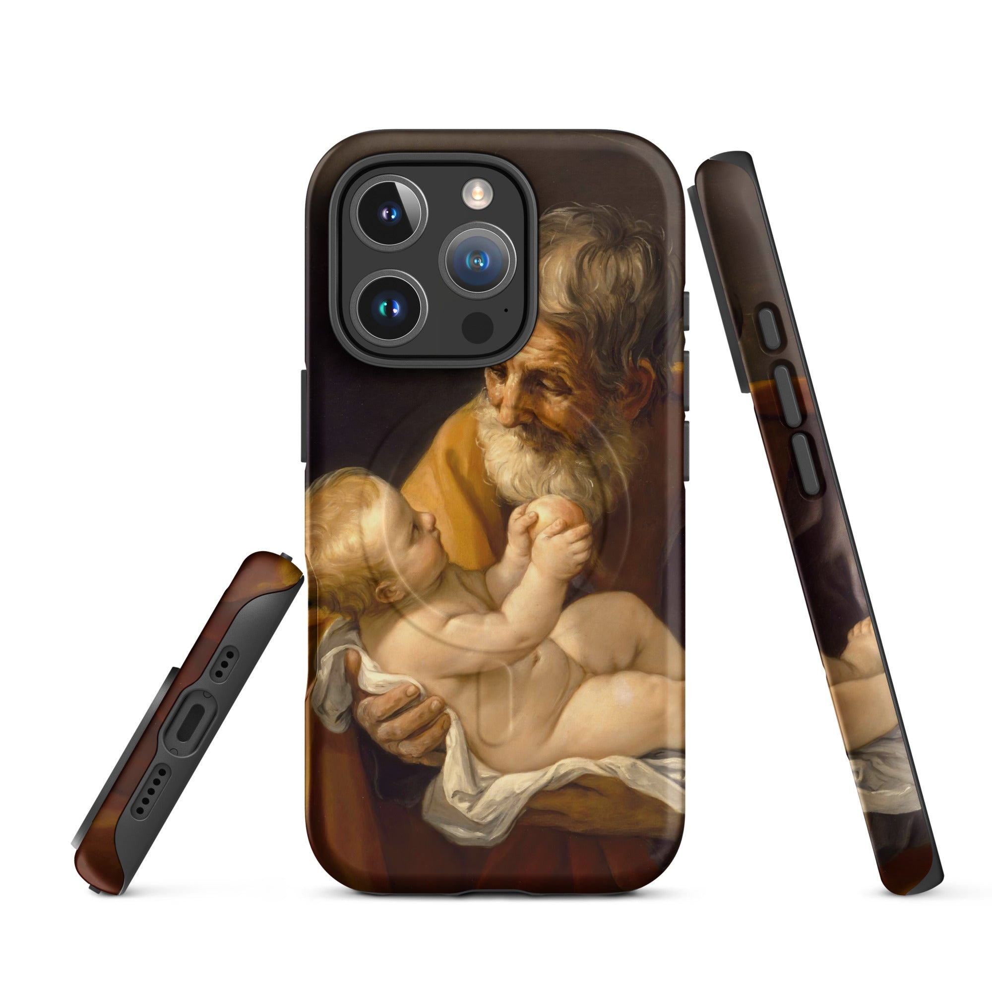 MagSafe® Tough case for iPhone®-Saint Joseph and the Christ