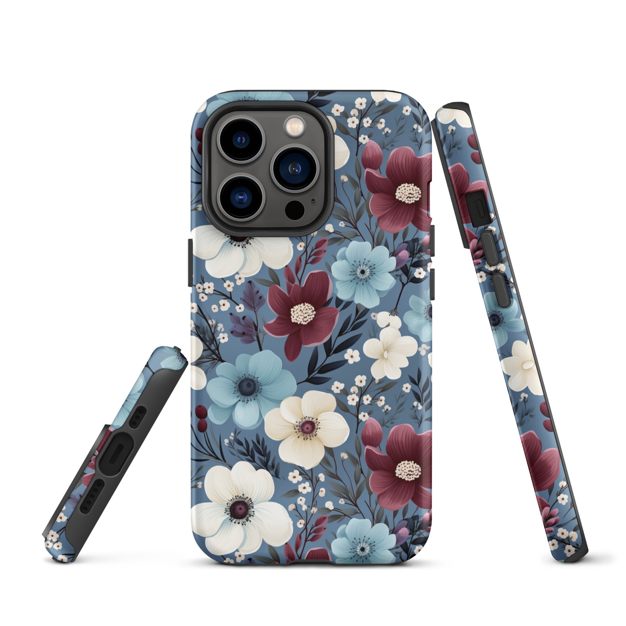 Tough Case for iPhone®- Floral Pattern II