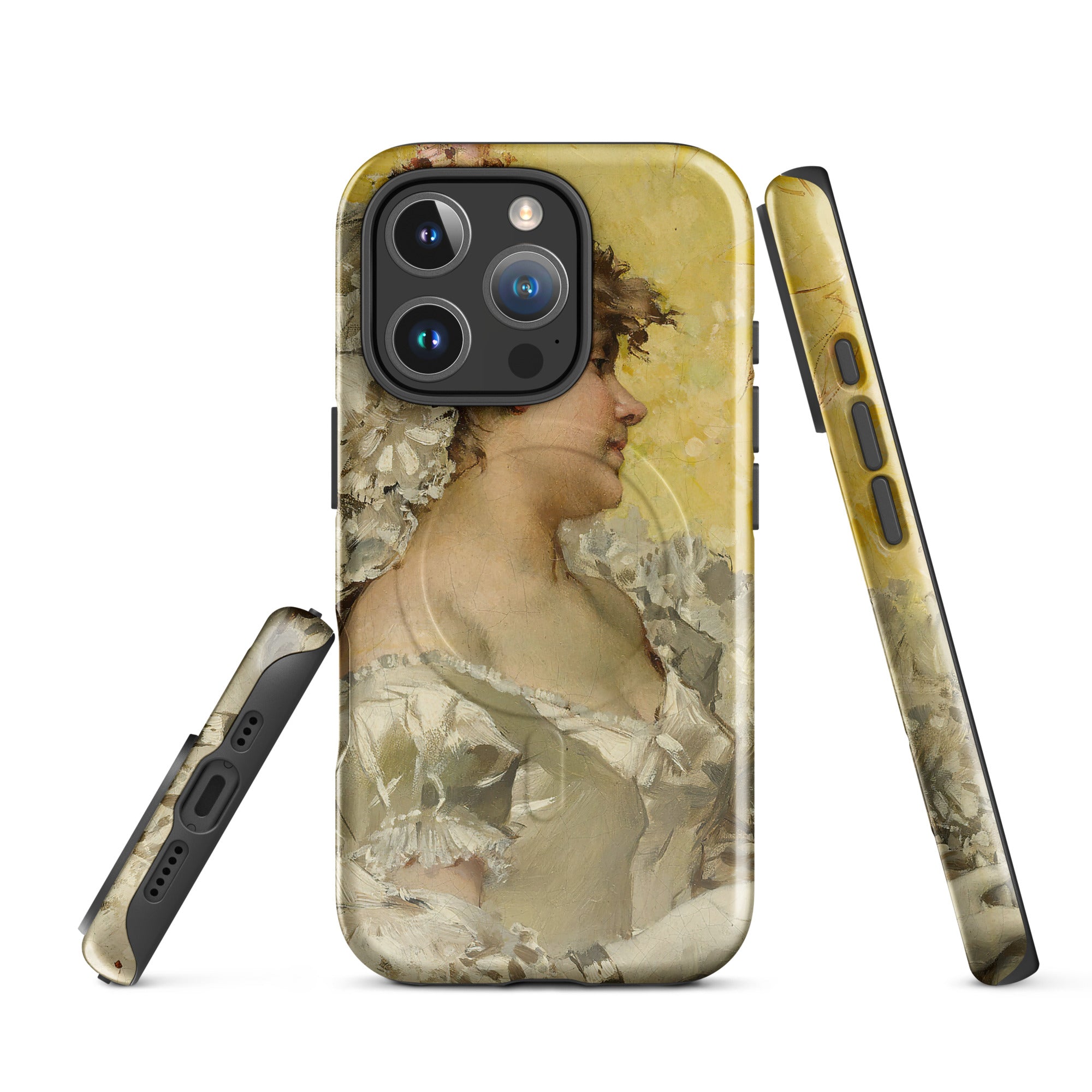 MagSafe® Tough case for iPhone®-Lady in White