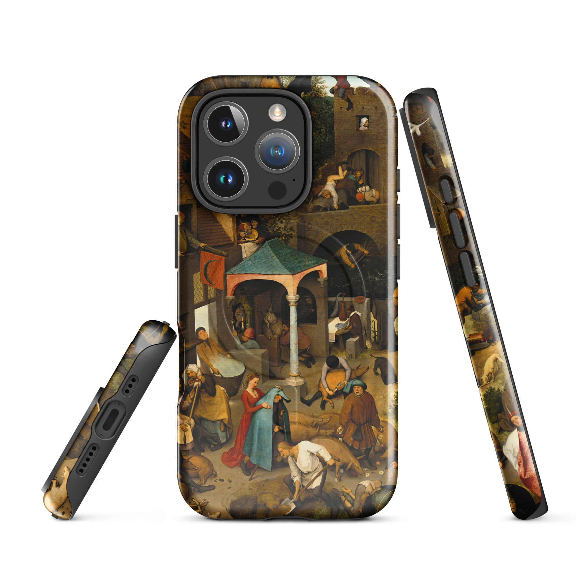 MagSafe® Tough case for iPhone®-Netherlandish Proverbs