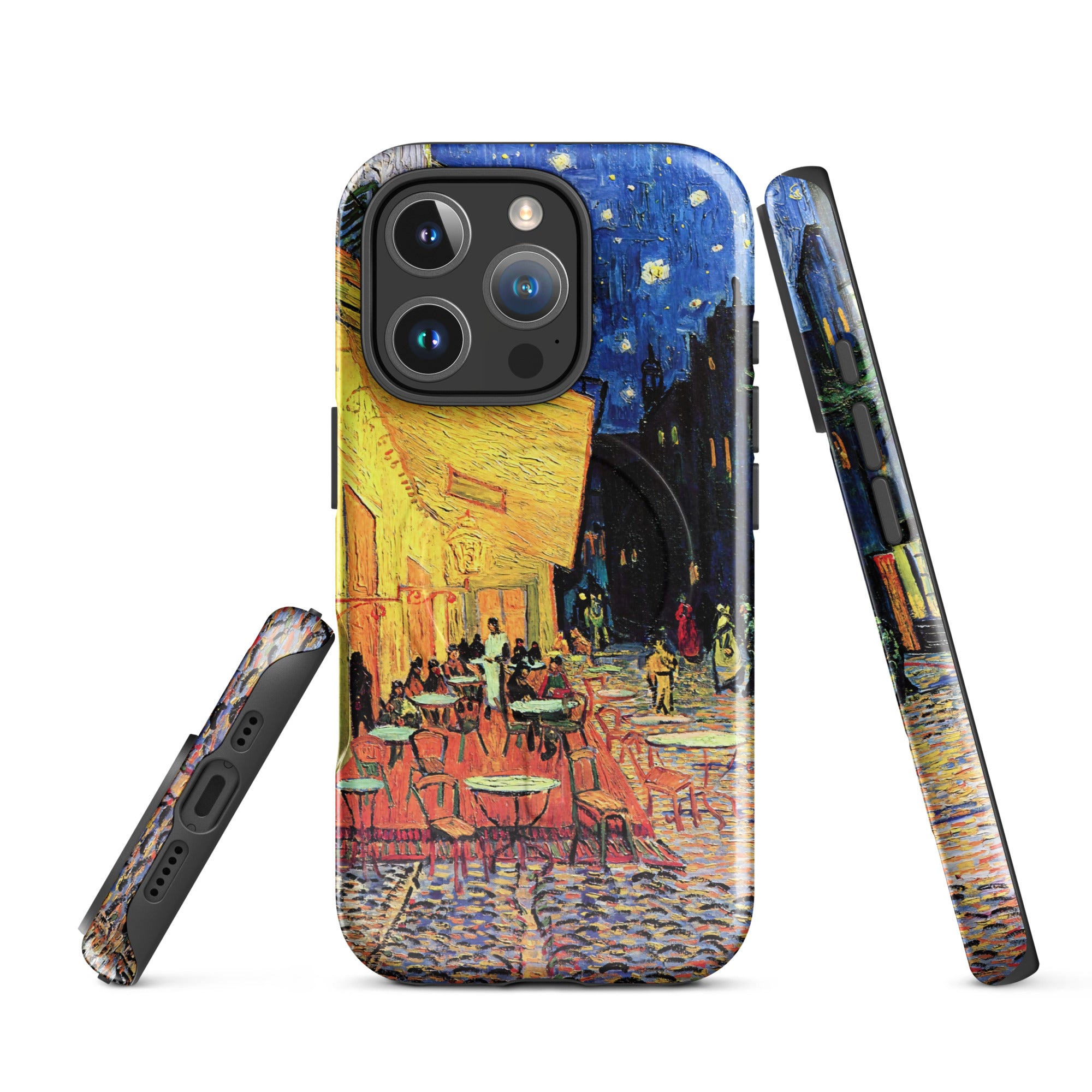 MagSafe® Tough case for iPhone®-Cafe Terrace on the Place Du Forum Arles at Night