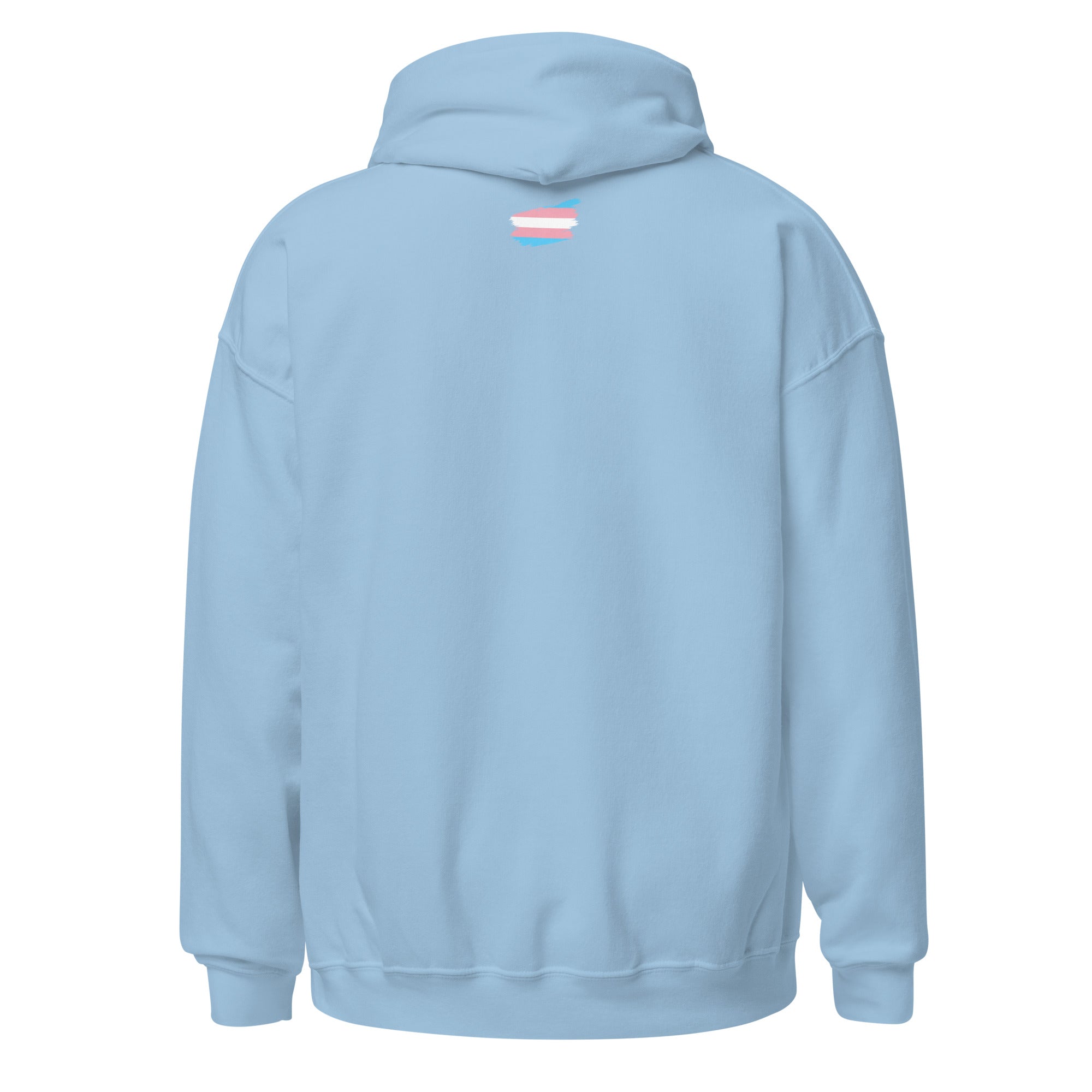 Unisex Hoodie-Transgender Grunge Flag