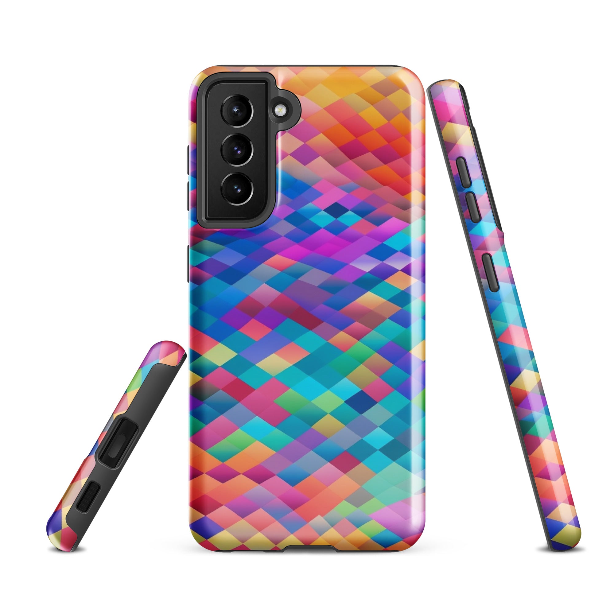 Tough case for Samsung®- Rainbow Cloud Pattern II