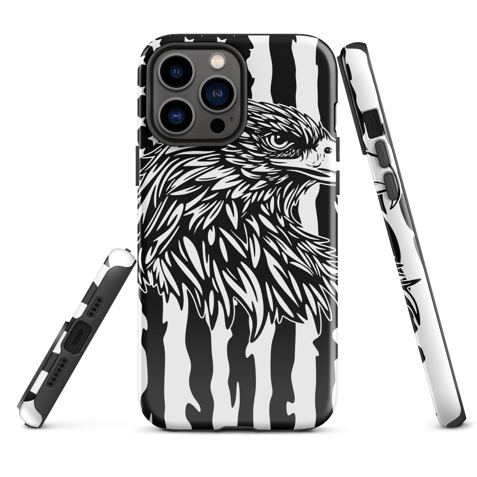 Tough Case for iPhone®- Eagle Mono