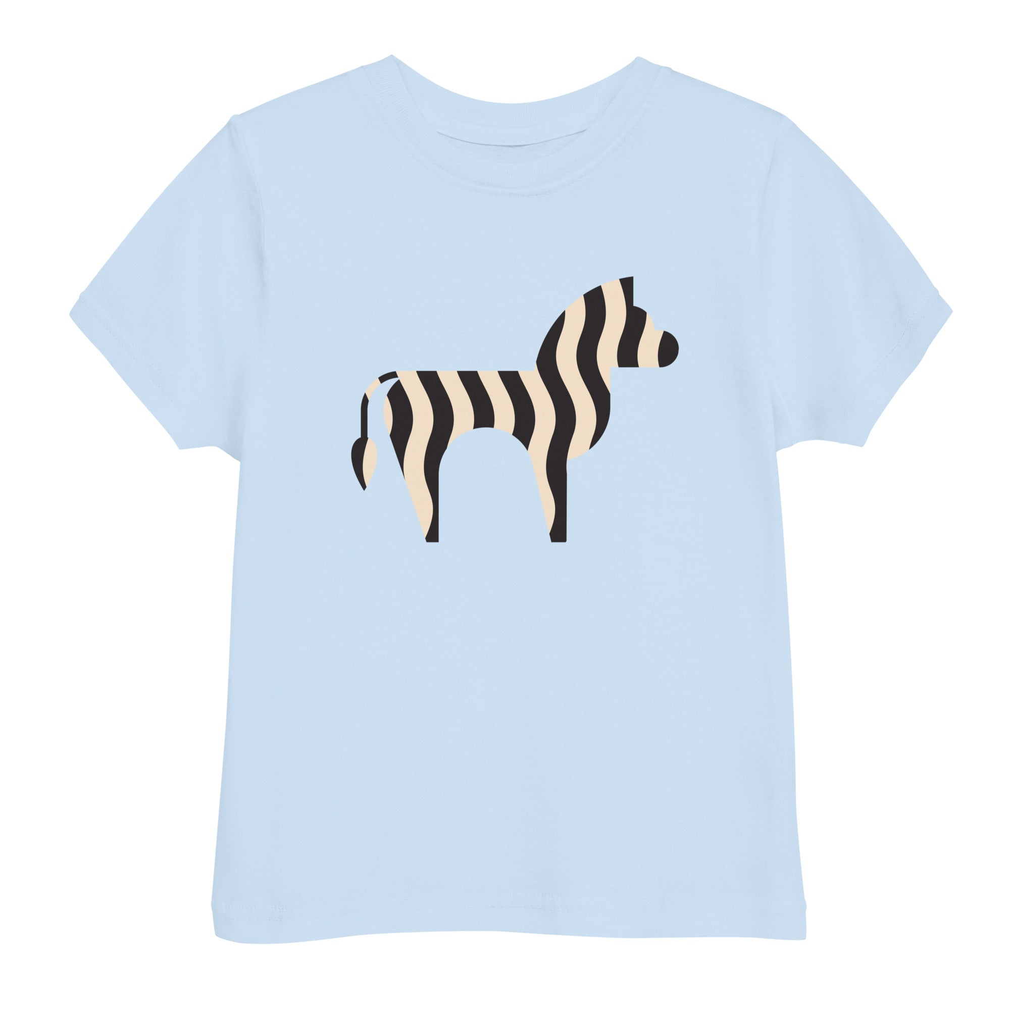 Toddler jersey t-shirt-Zebra